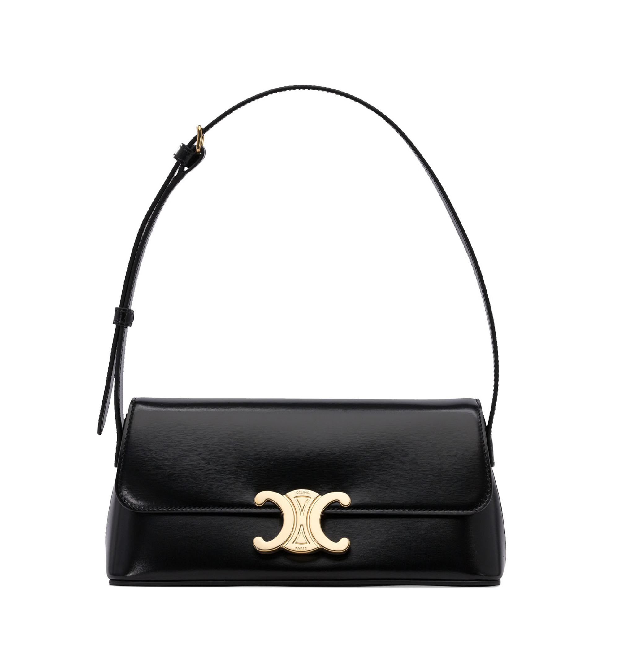 Teen Triomphe Flap Bag in Calfskin