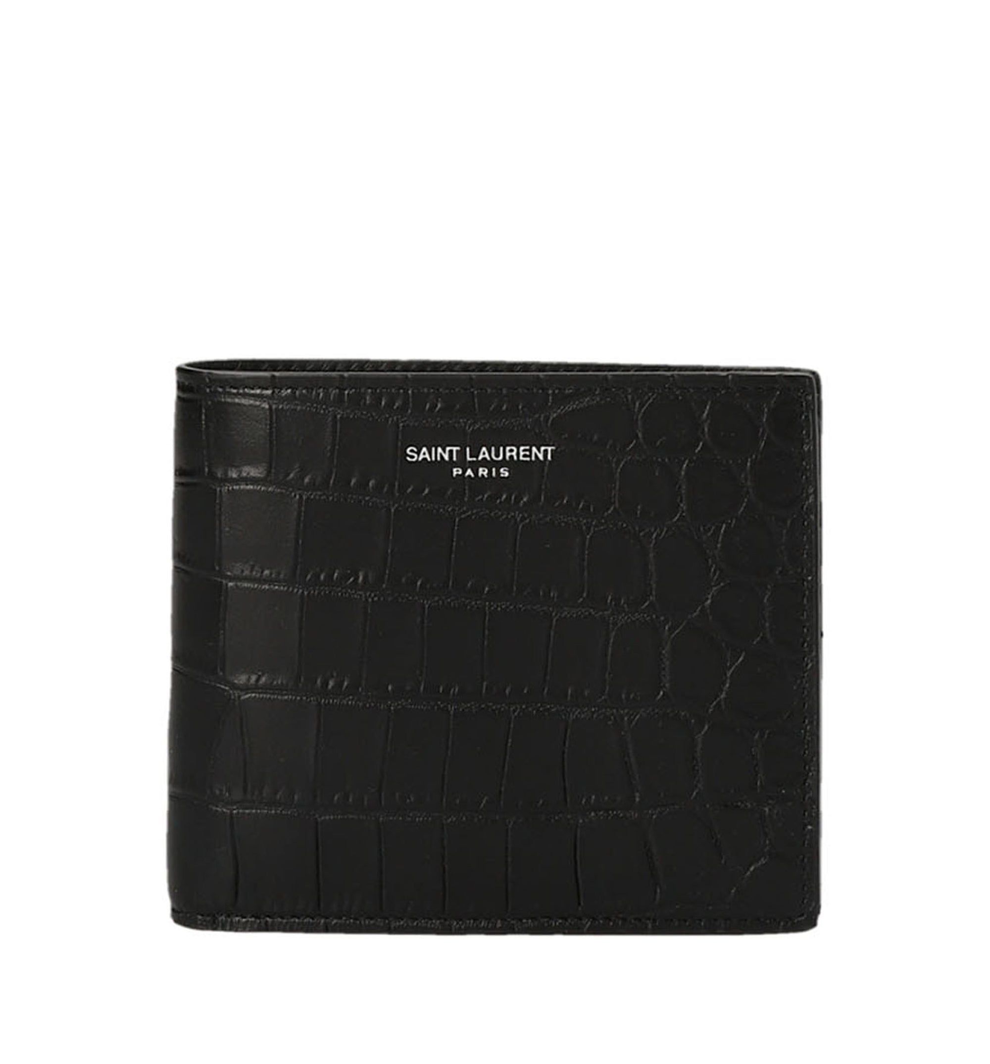 Croc-Embossed East/West Wallet
