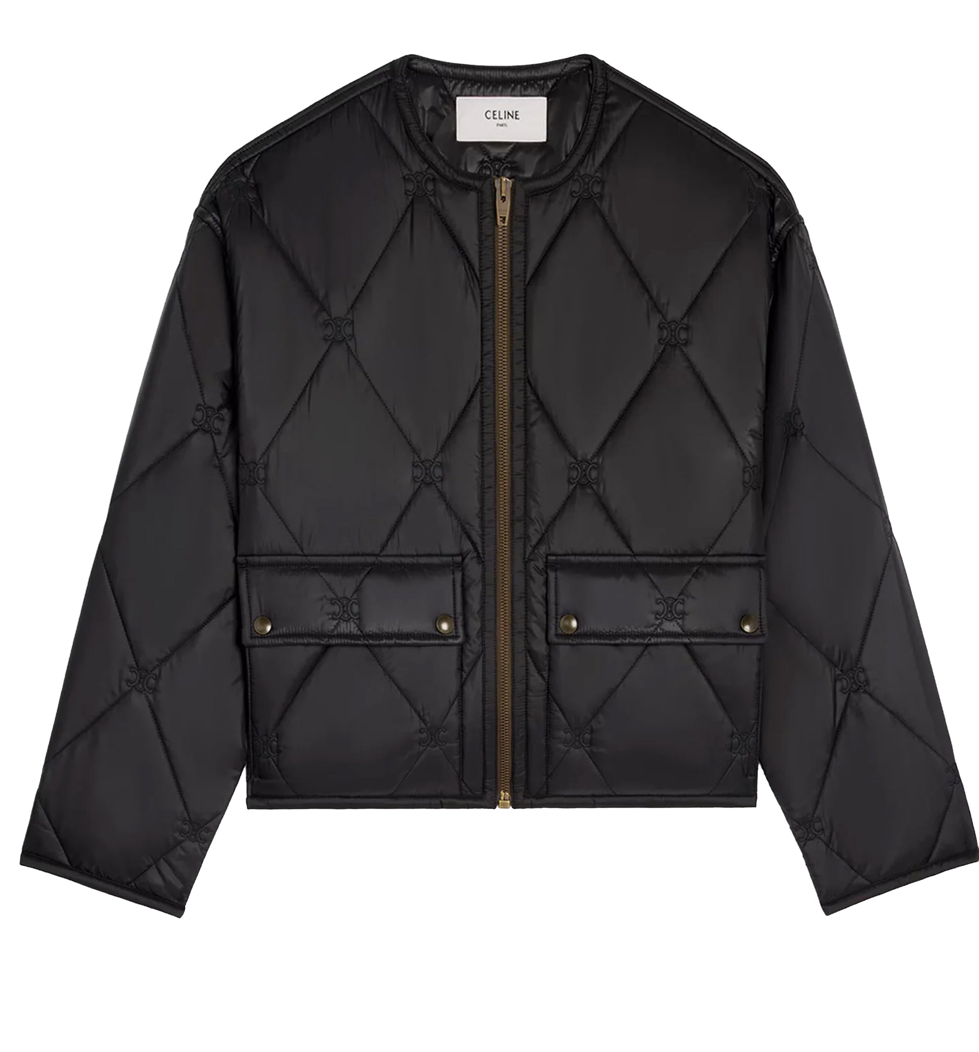 Quilted Jacket In Light Nylon