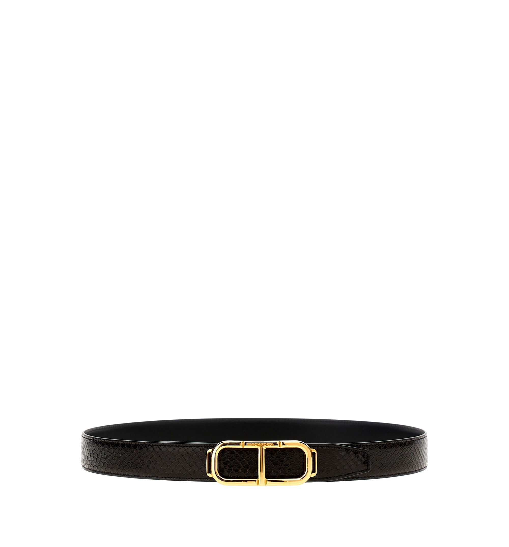 Logo reversible belt