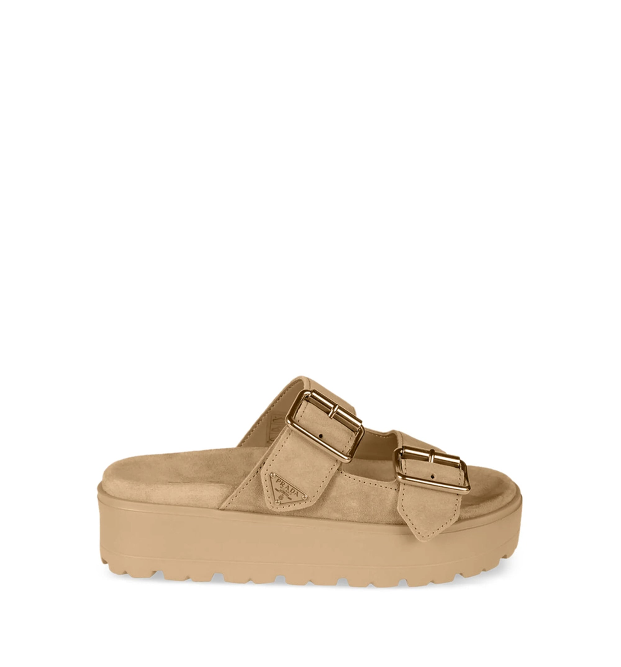 Suede Platform Sandals