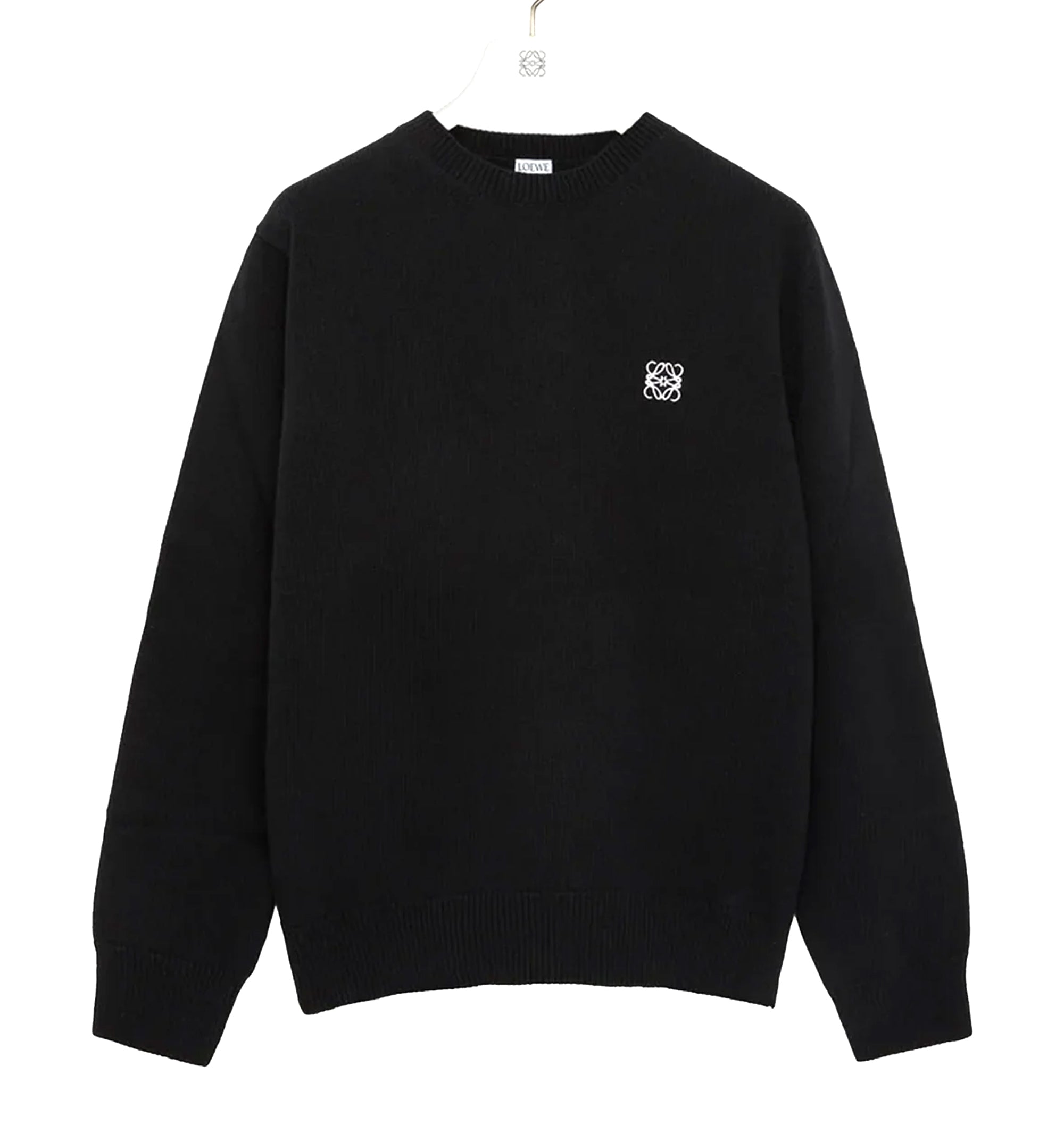 Crewneck knitwear in wool
