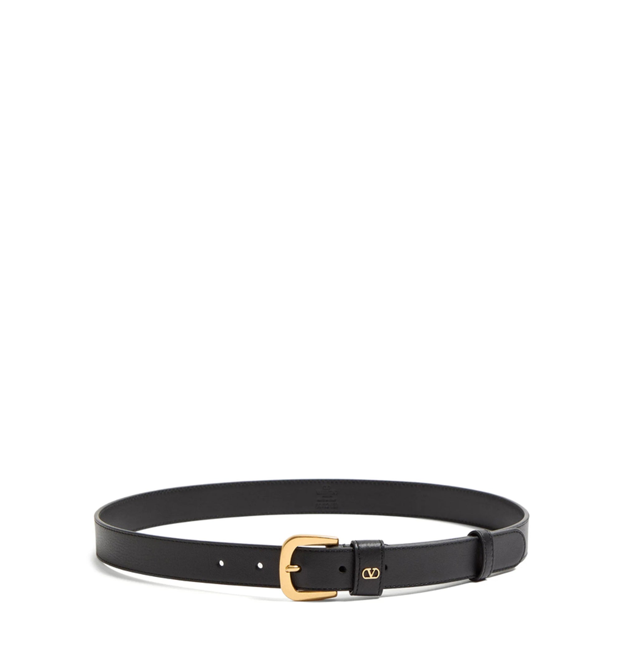 VLogo Signature Leather Belt