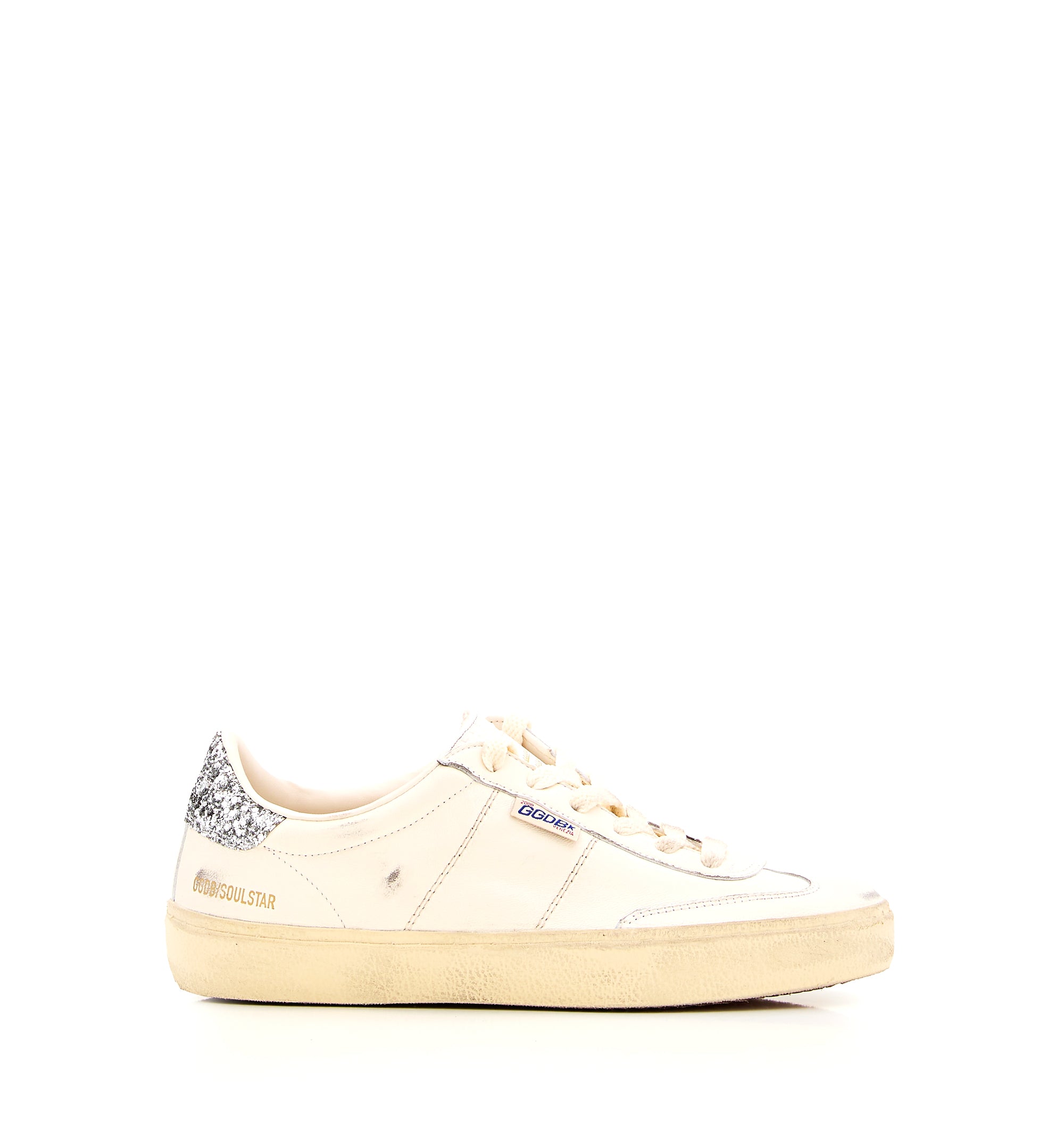 Soul Star In Pink Suede With Milk-white Leather Heel Tab