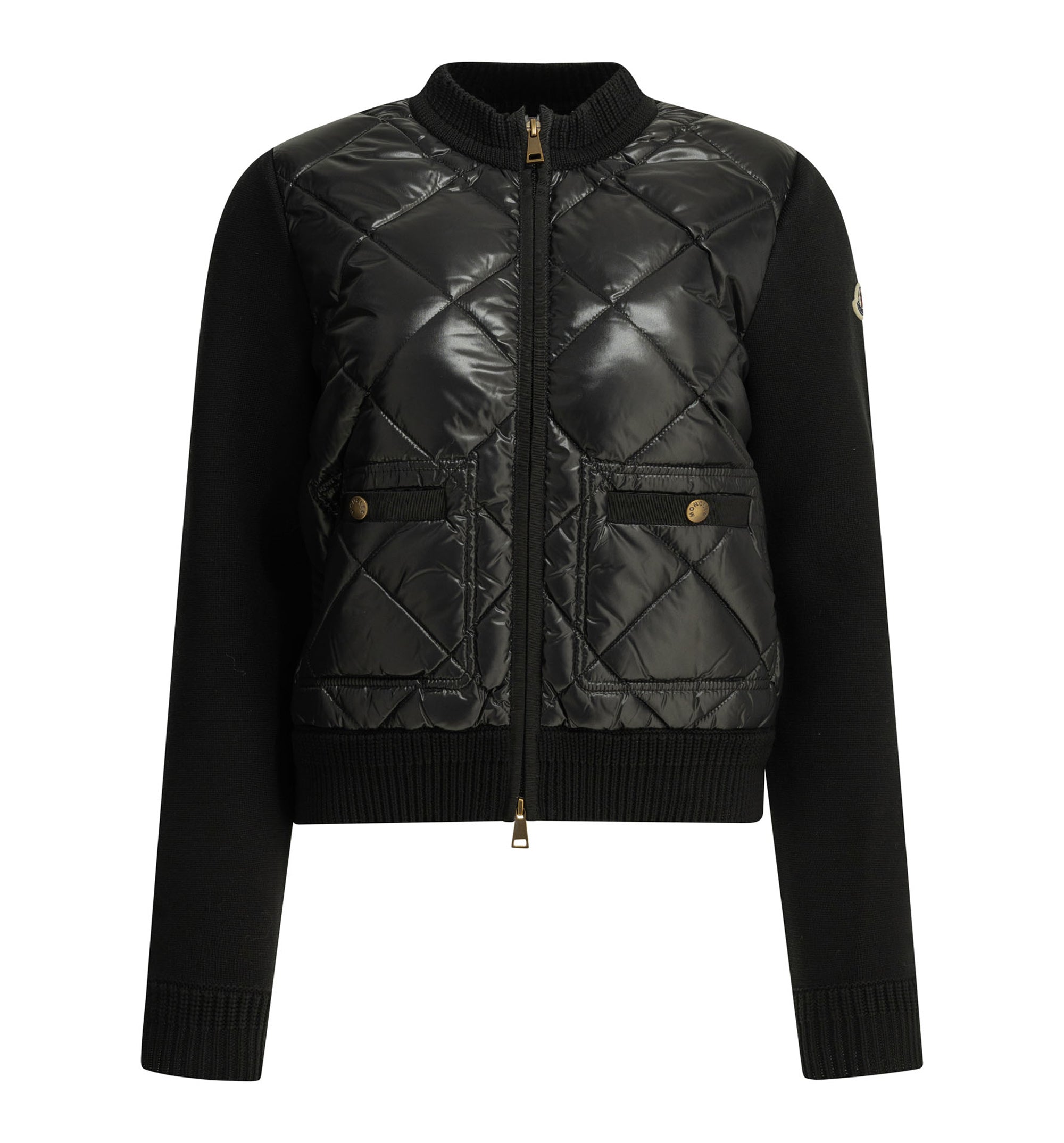 "Tricot" Zip-Up Cardigan
