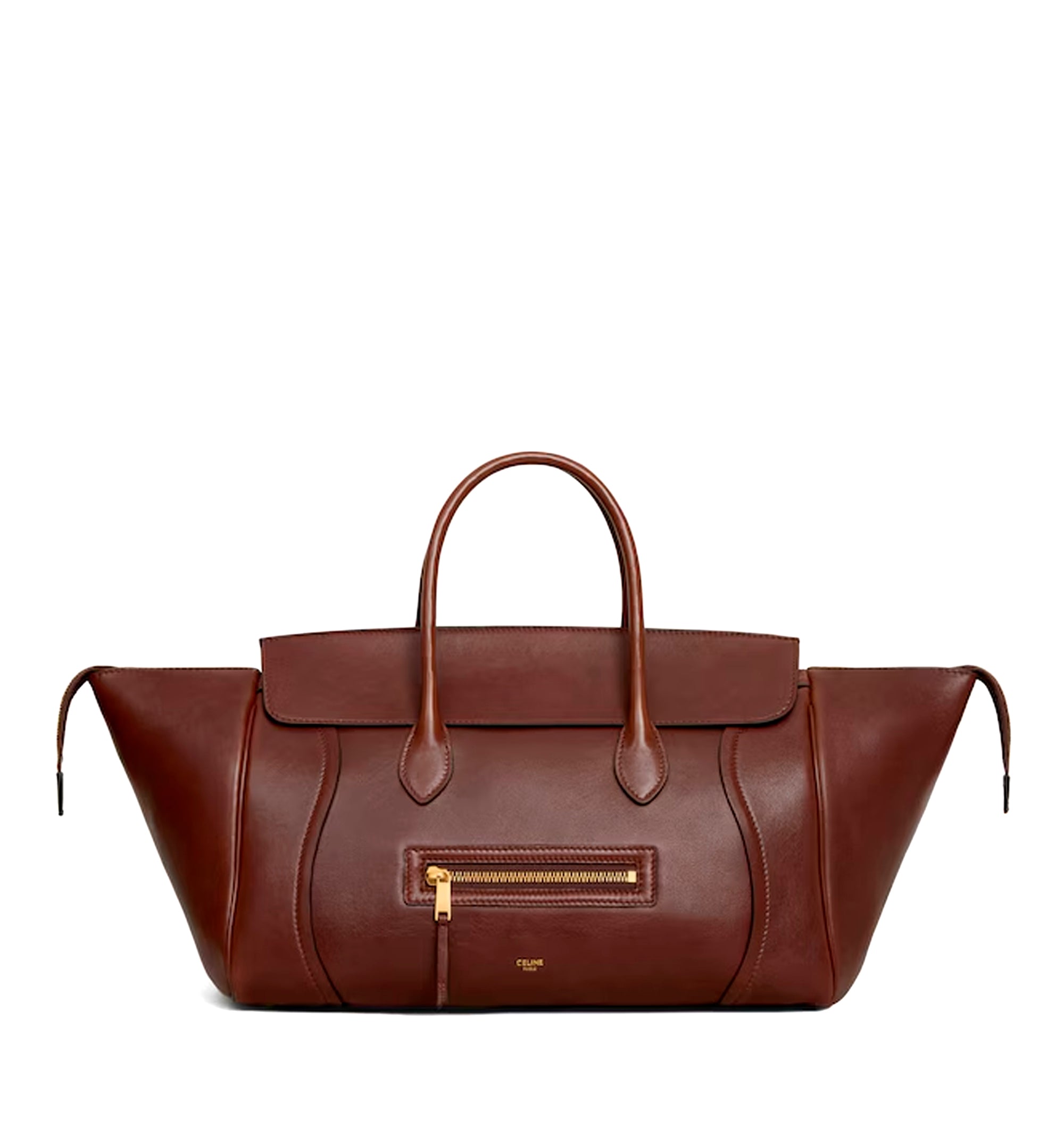 Luggage In Supple Shiny Lambskin