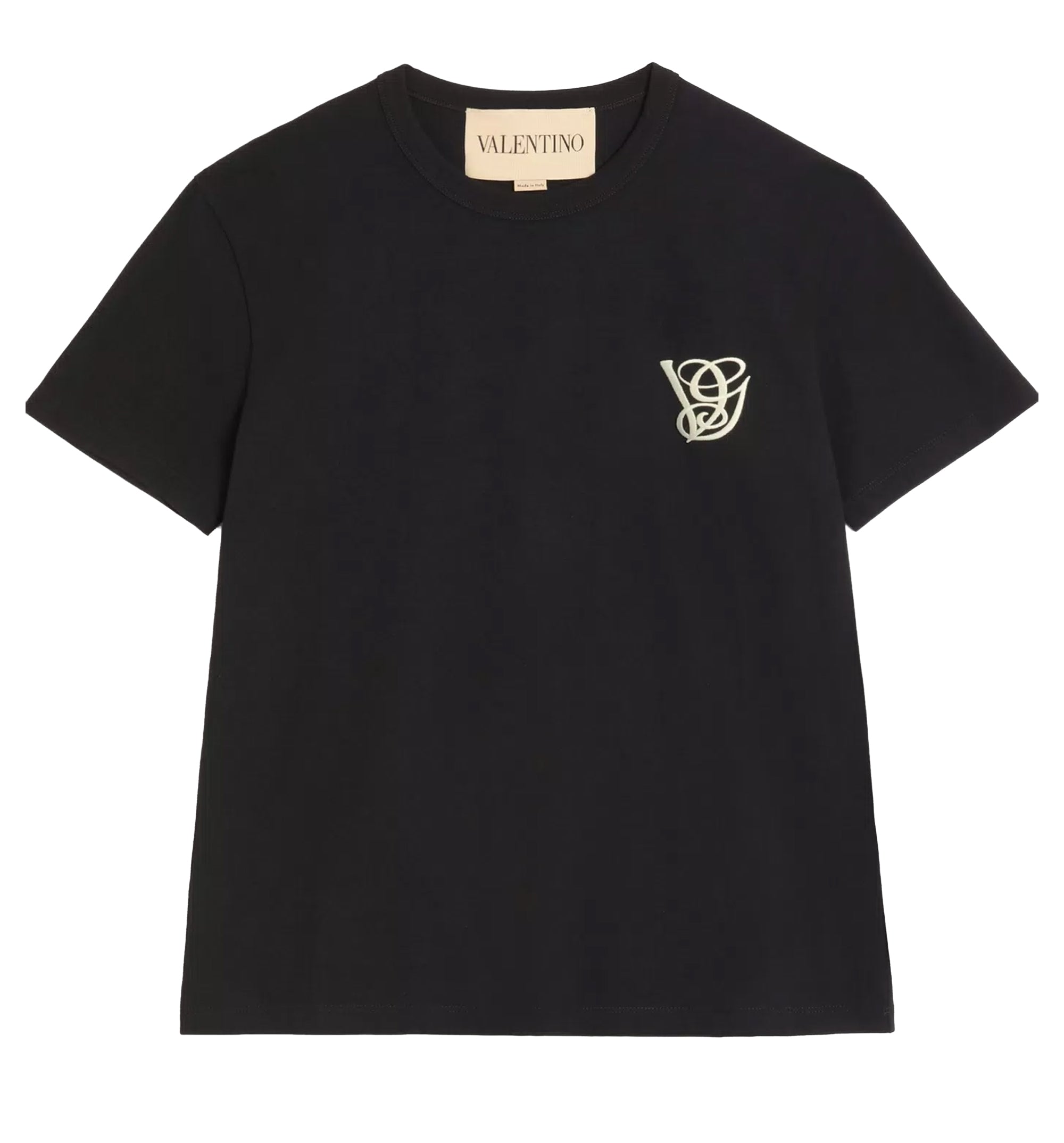 Cotton T-Shirt With VG Patch
