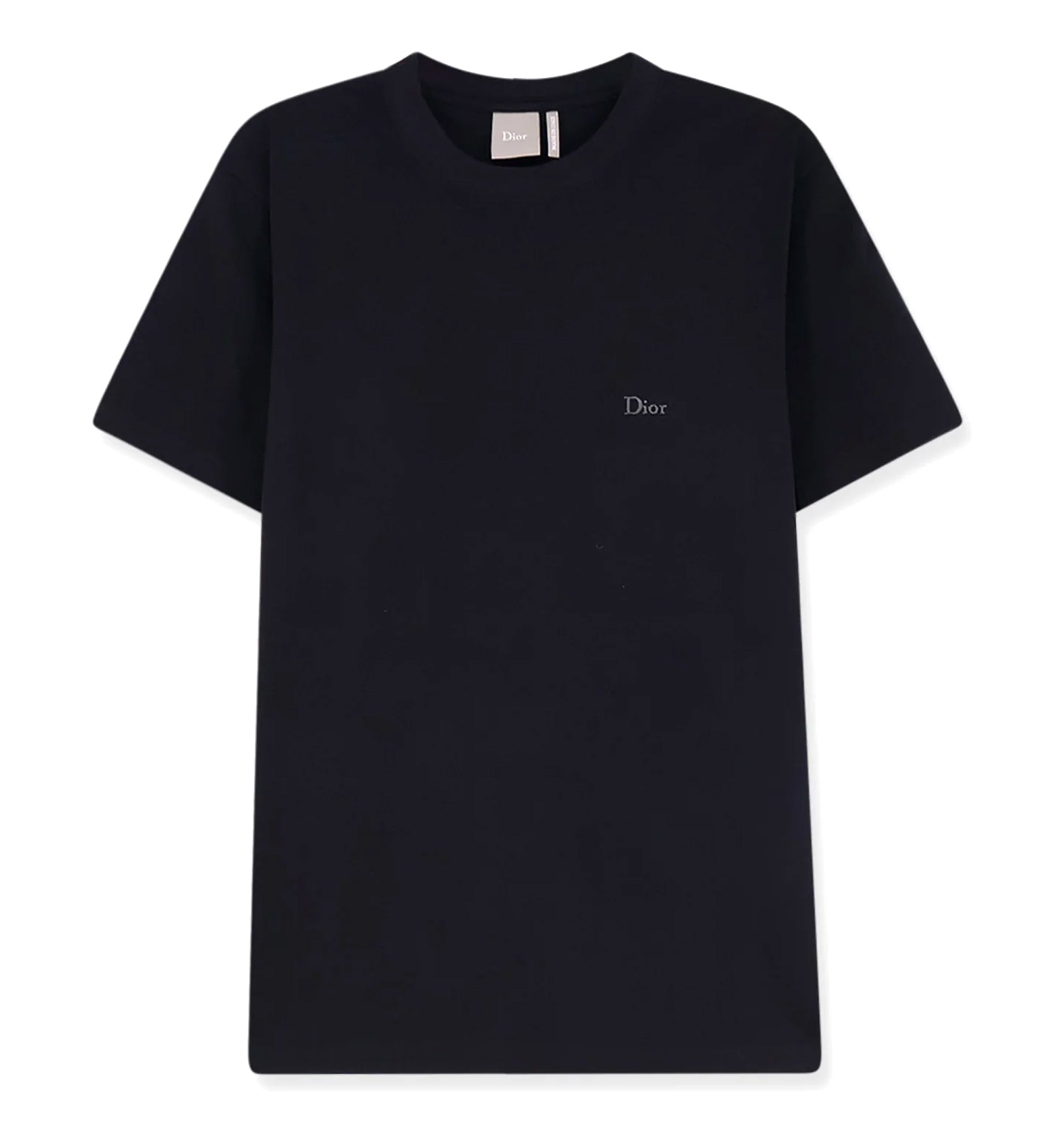 Cotton t-shirt with Dior embroidery