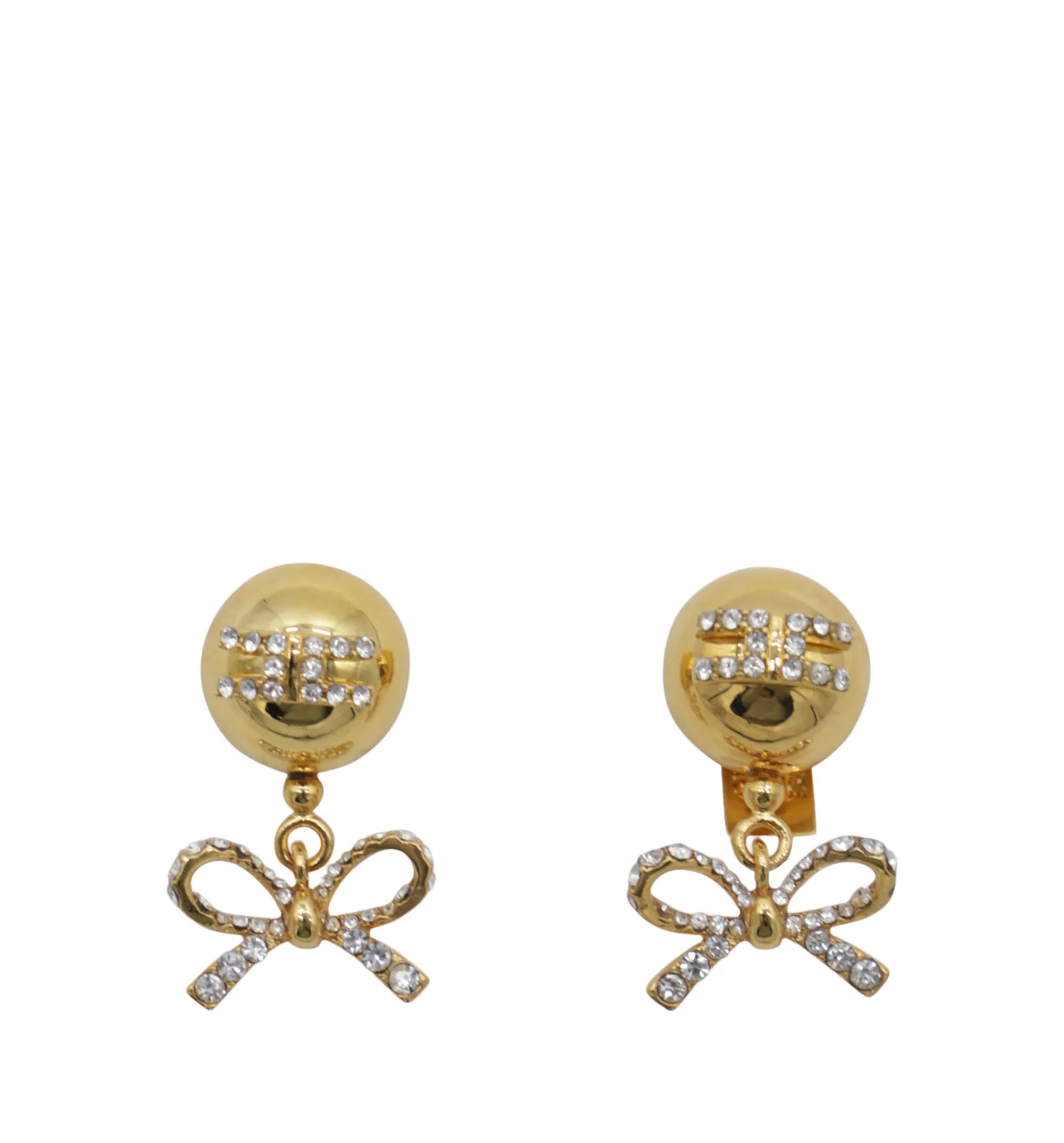 Gold-Tone Metal Earrings