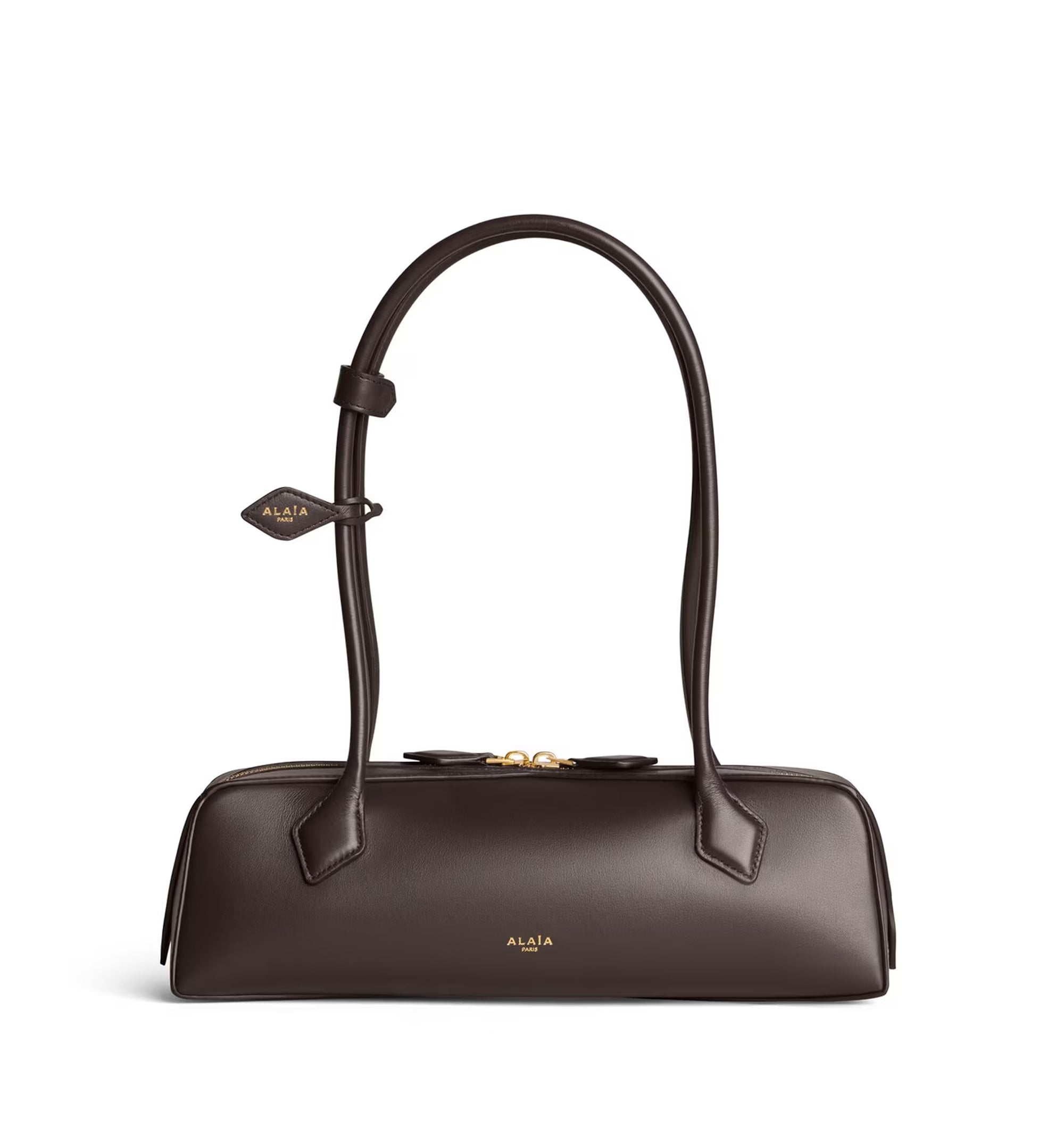 Le Teckel Medium leather shoulder bag