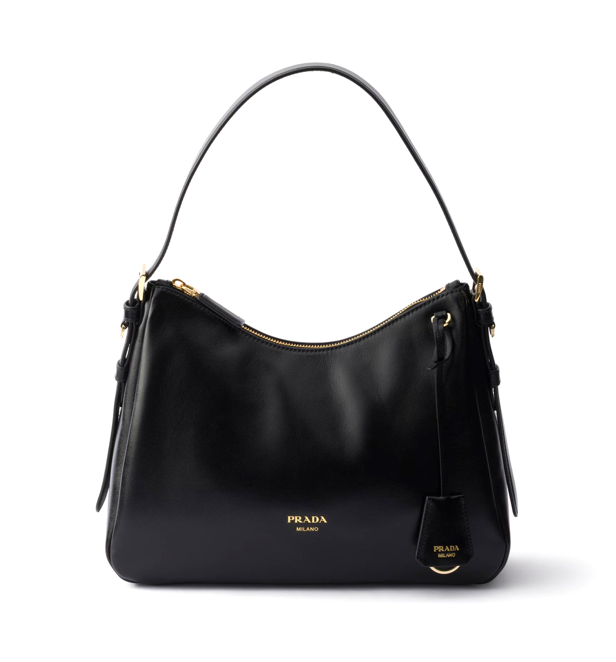 Prada Aimée medium leather shoulder bag
