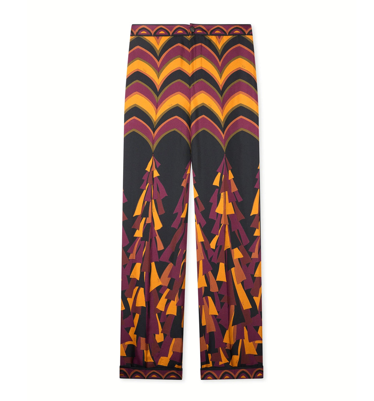 Baiadera Print Silk Pants