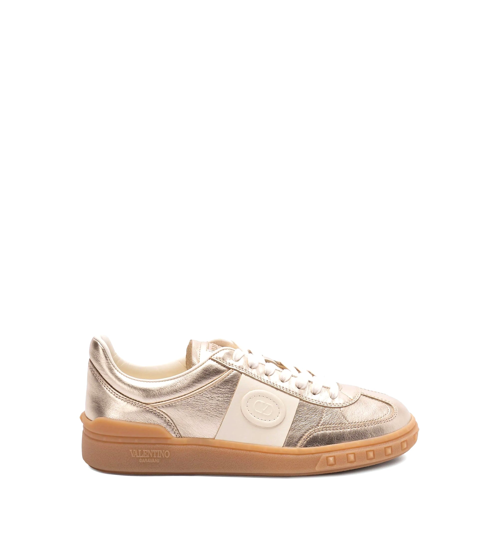 Laminated Leather Upvillage Sneakers
