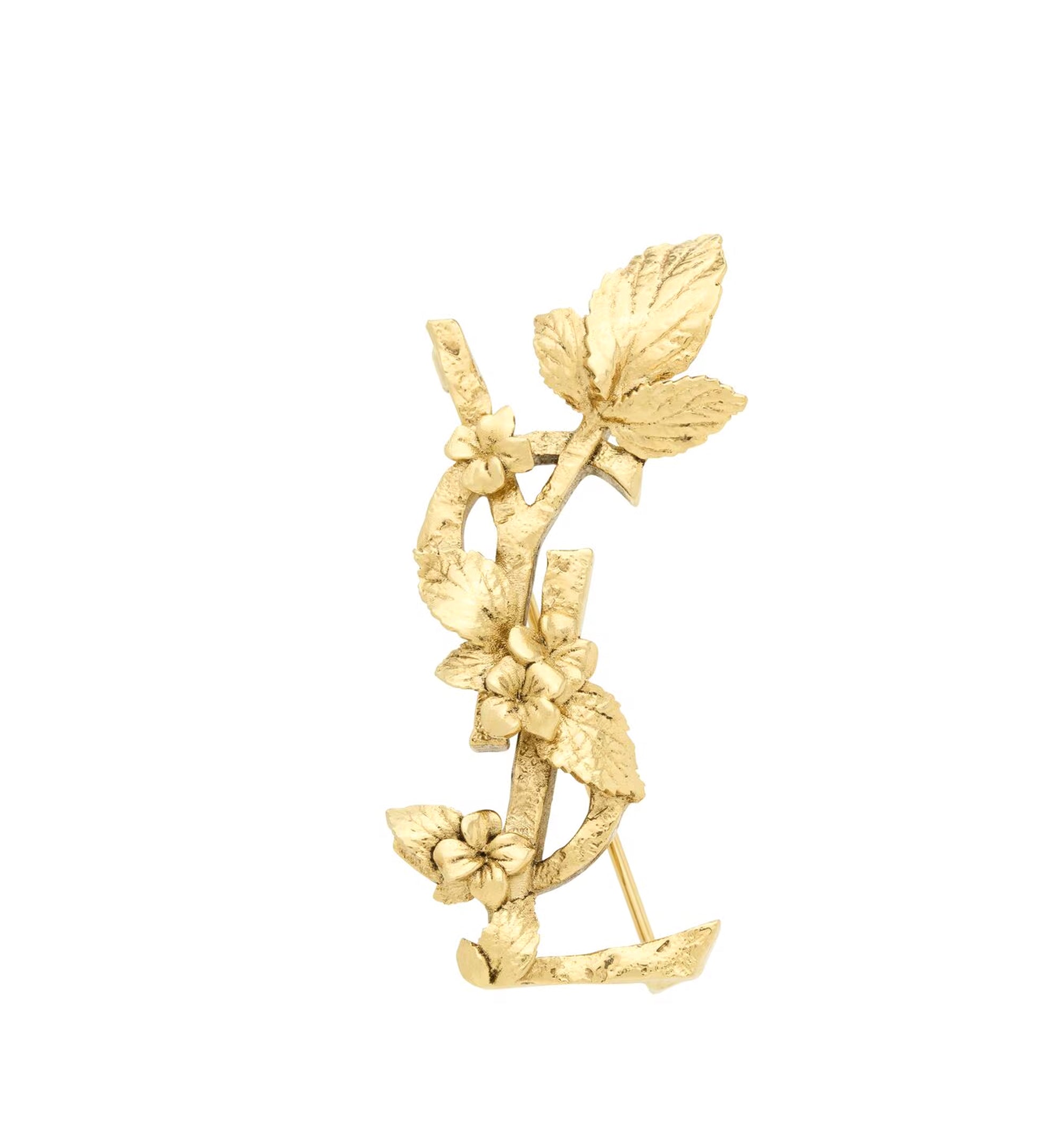 CASSANDRE hydrangea brooch in metal
