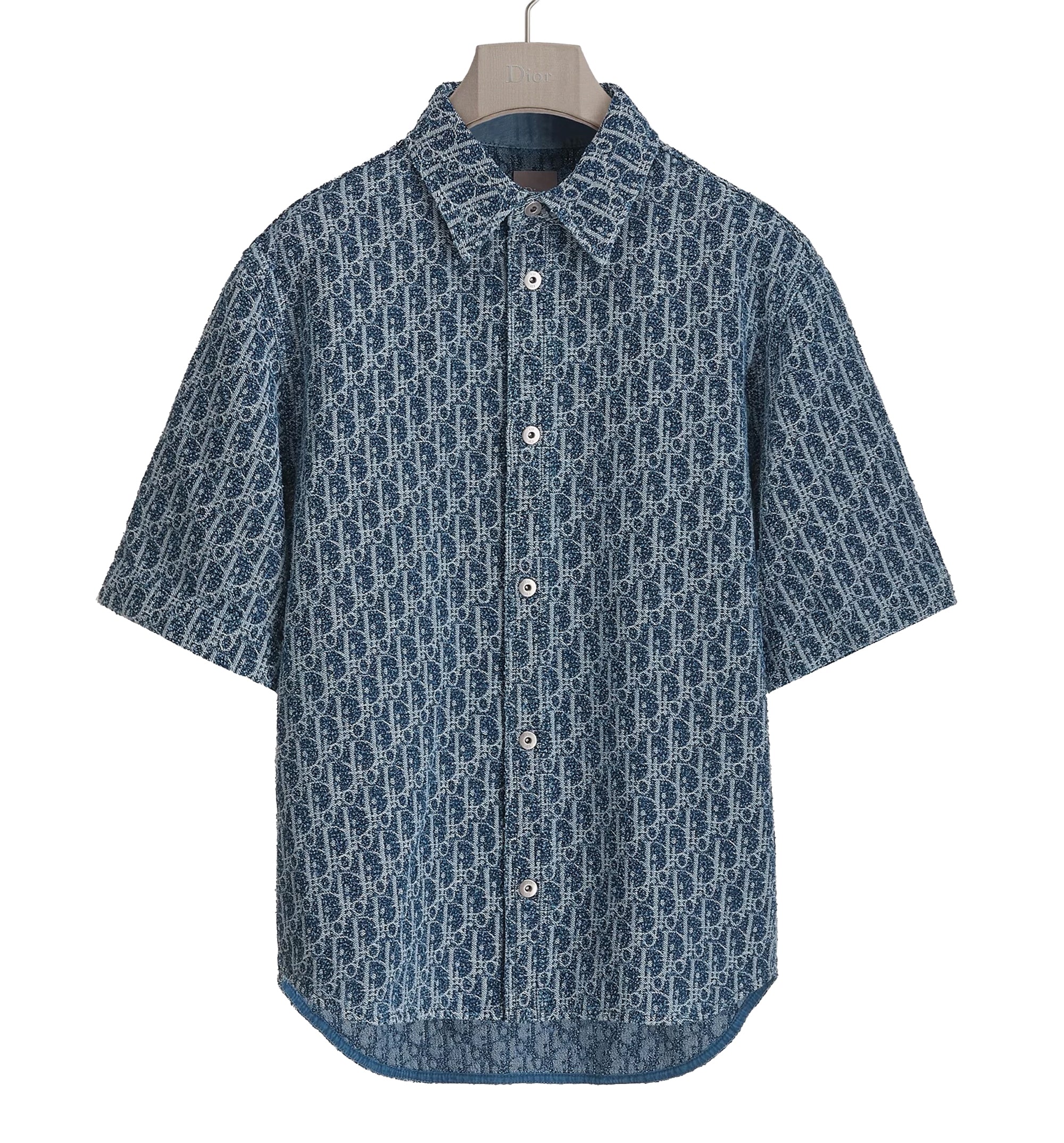 Dior Oblique Short-Sleeved Shirt, Comfortable Fit