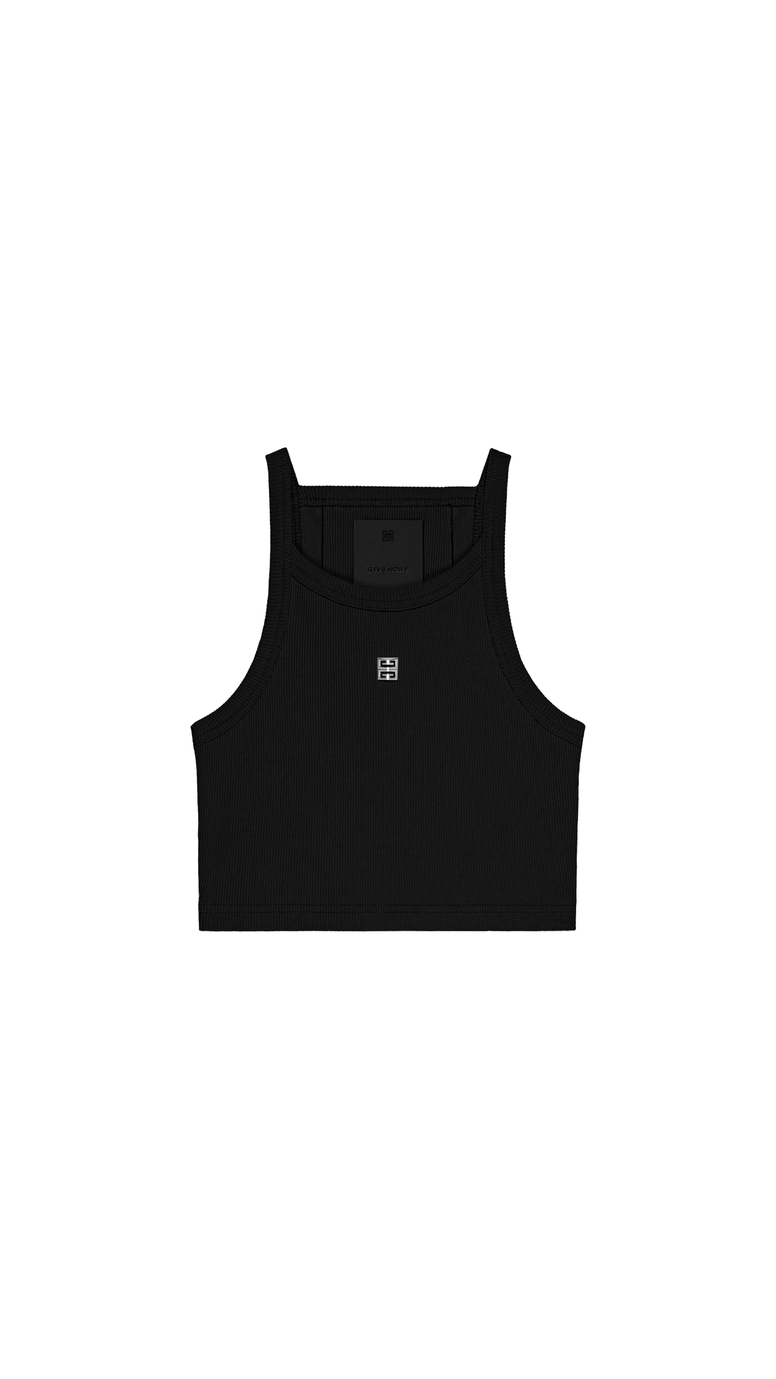 Top With Logo - Black