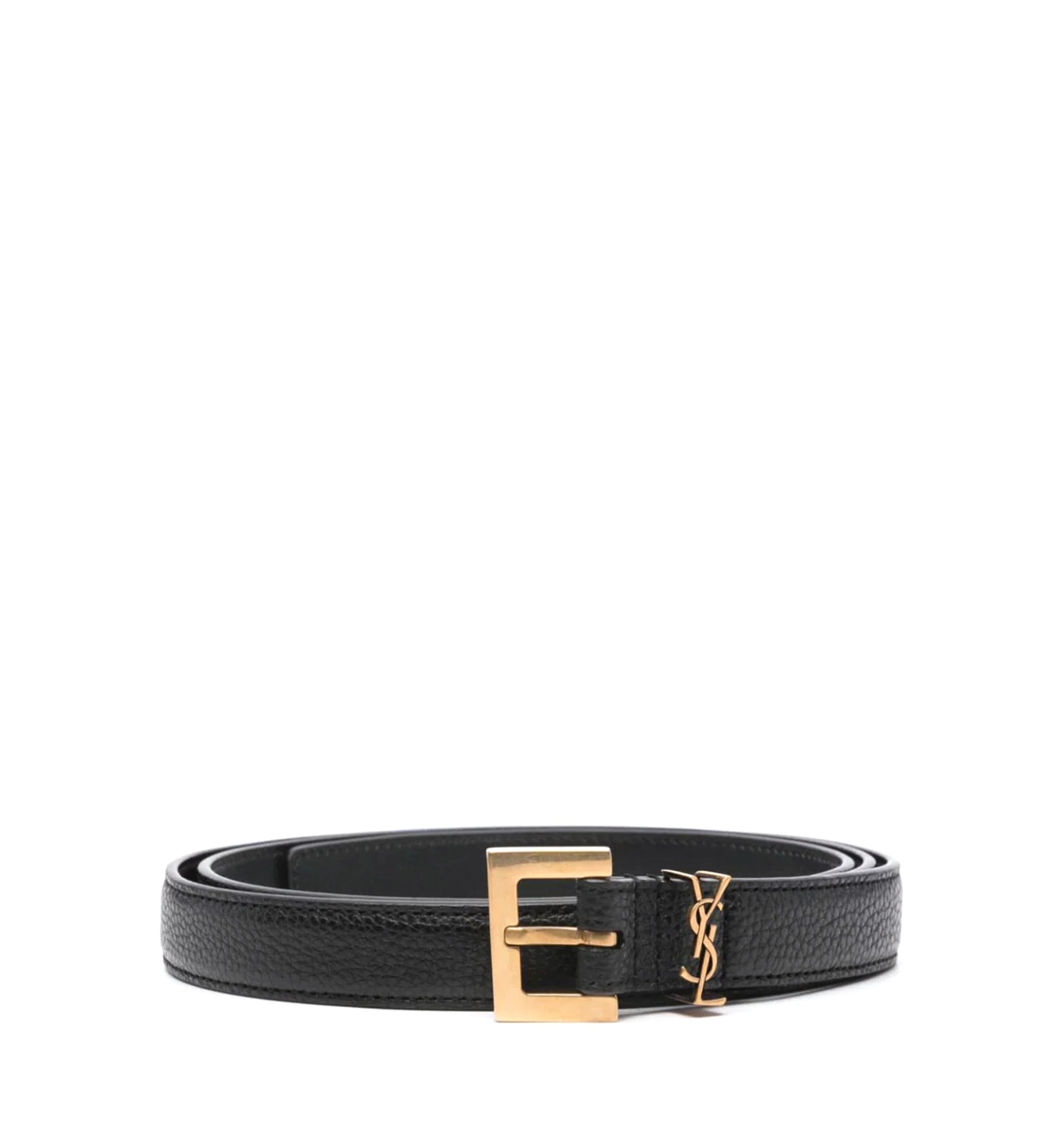 Cassandre Thin Belt In Leather