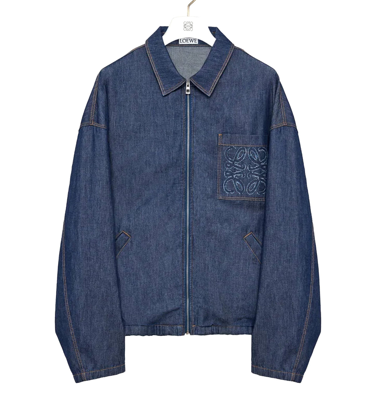 Zip-Up Jacket in Cotton
