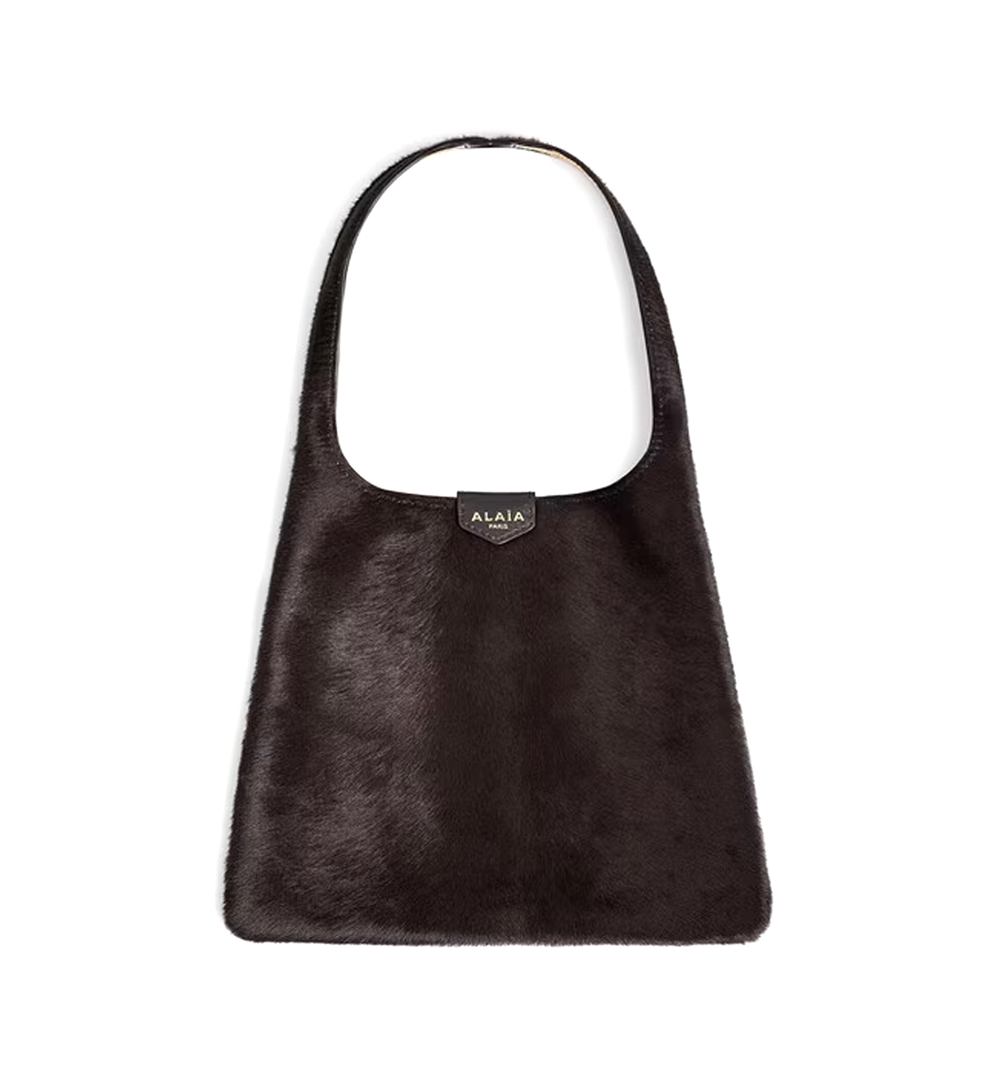 Mini Hobo Bag In Haircalf