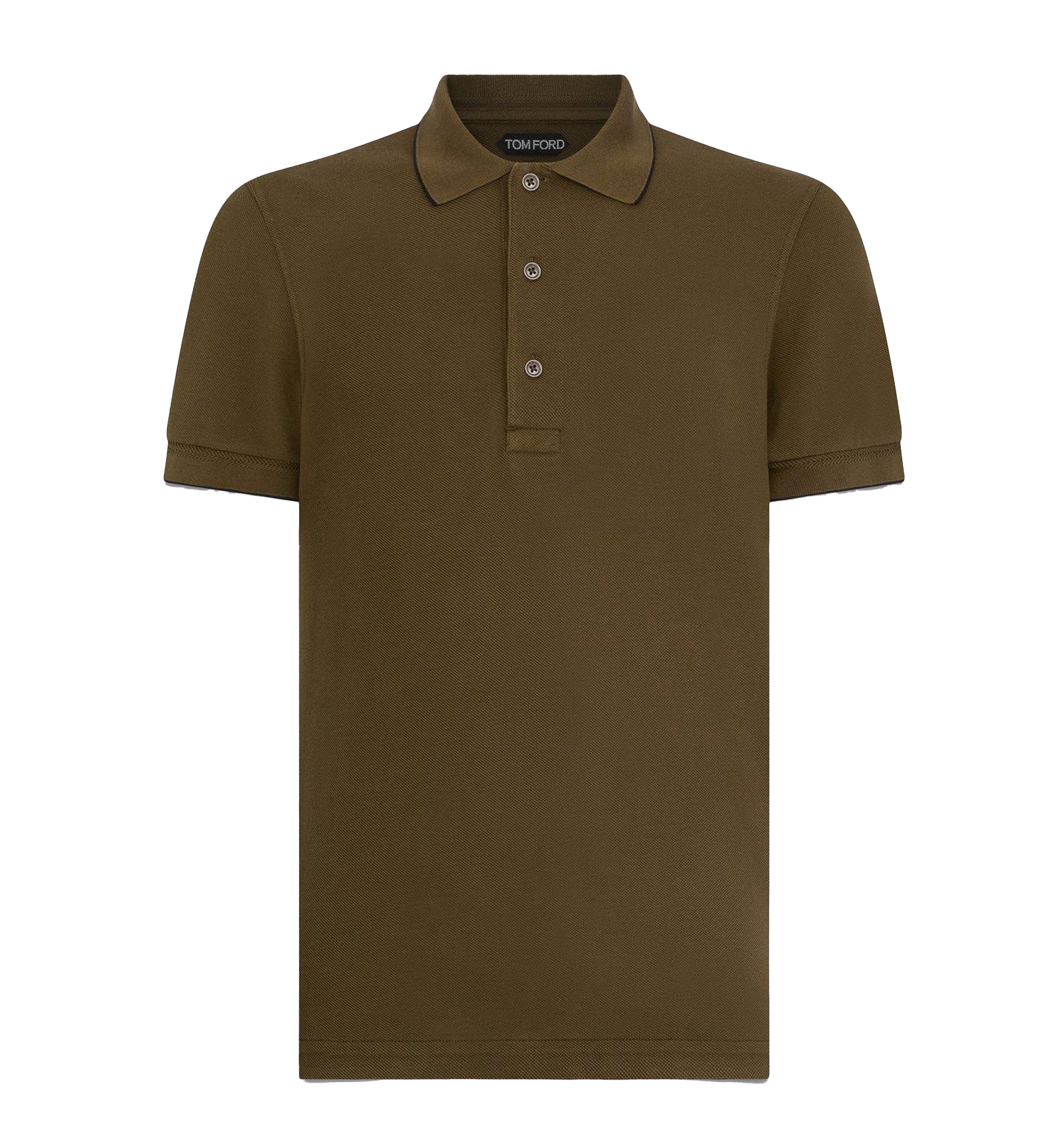 Piquet cotton polo shirt