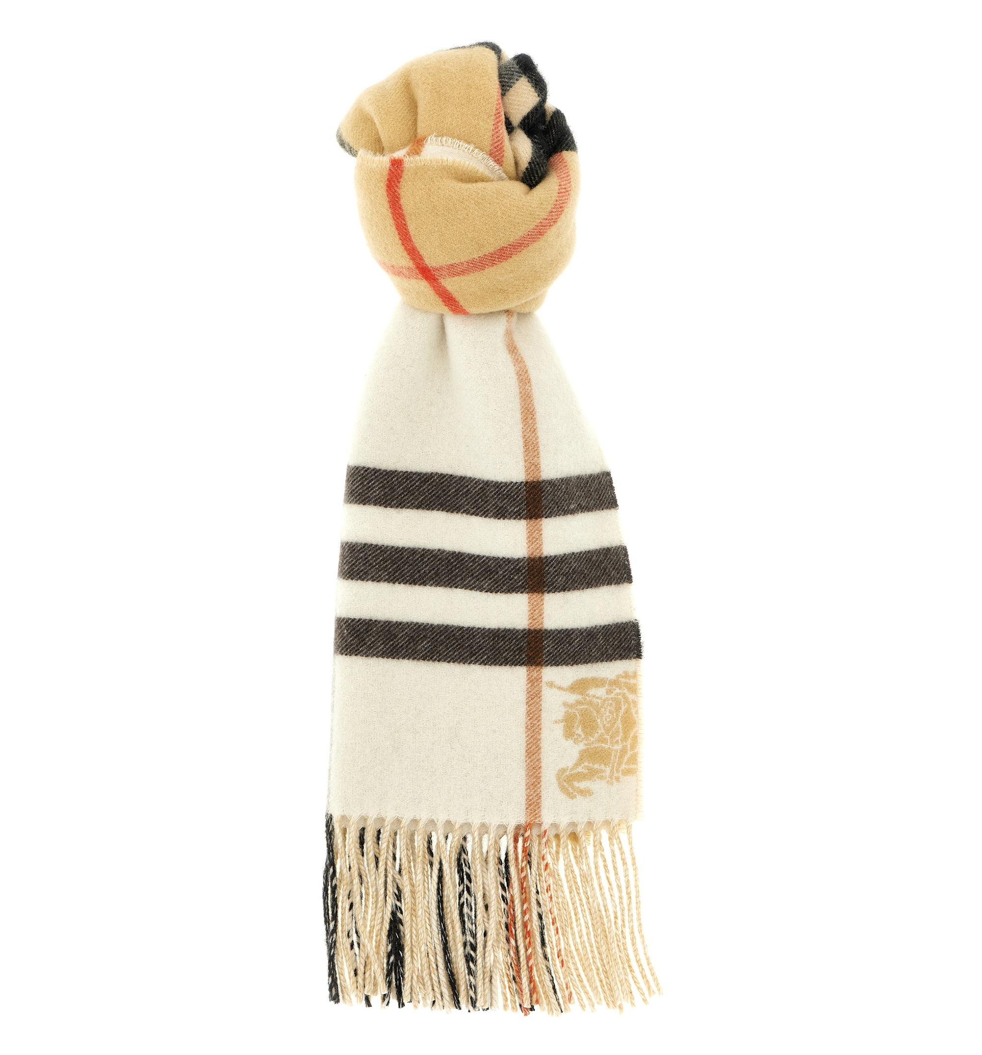 Reversible EKD Check Cashmere Scarf