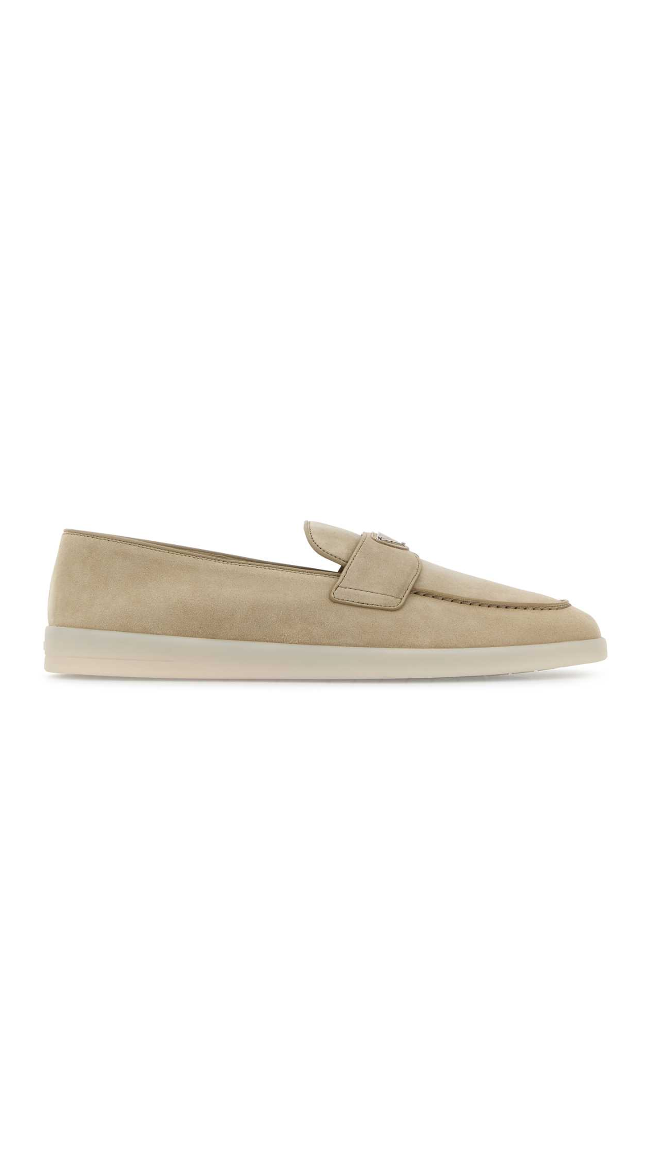 Suede Loafers - Desert Beige