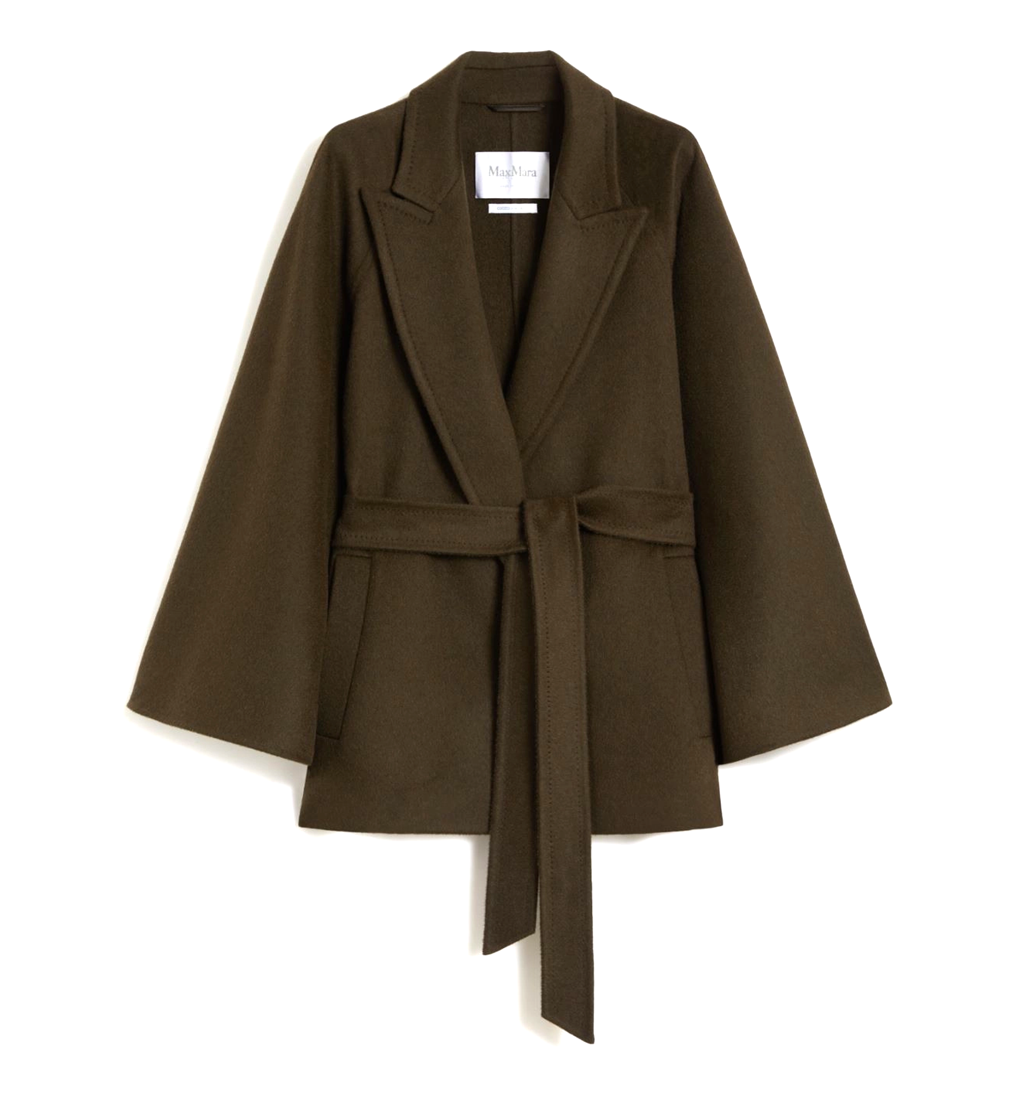 Camel Coat with Belt