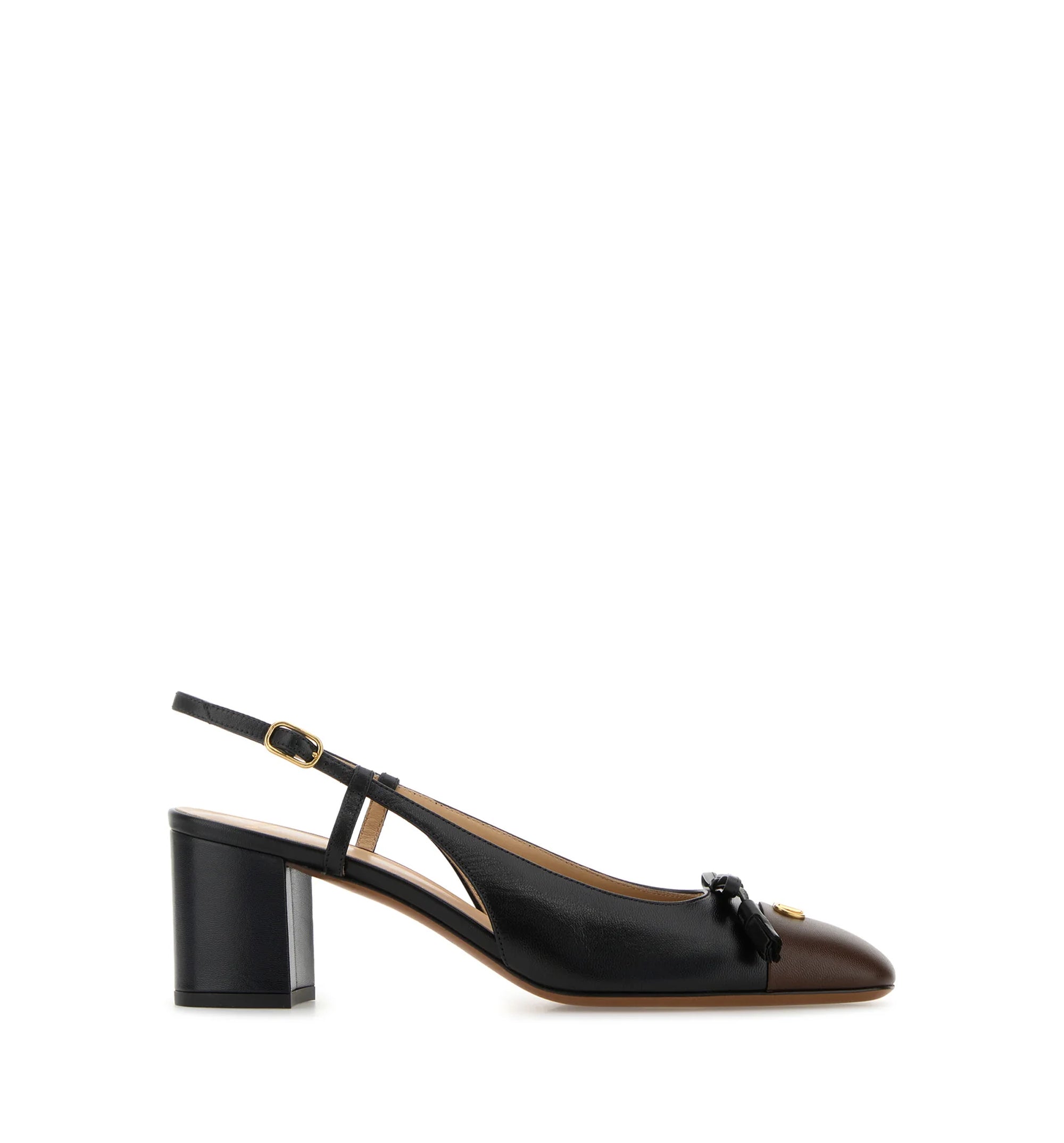 Valet Du Roi Leather Slingback Décolleté