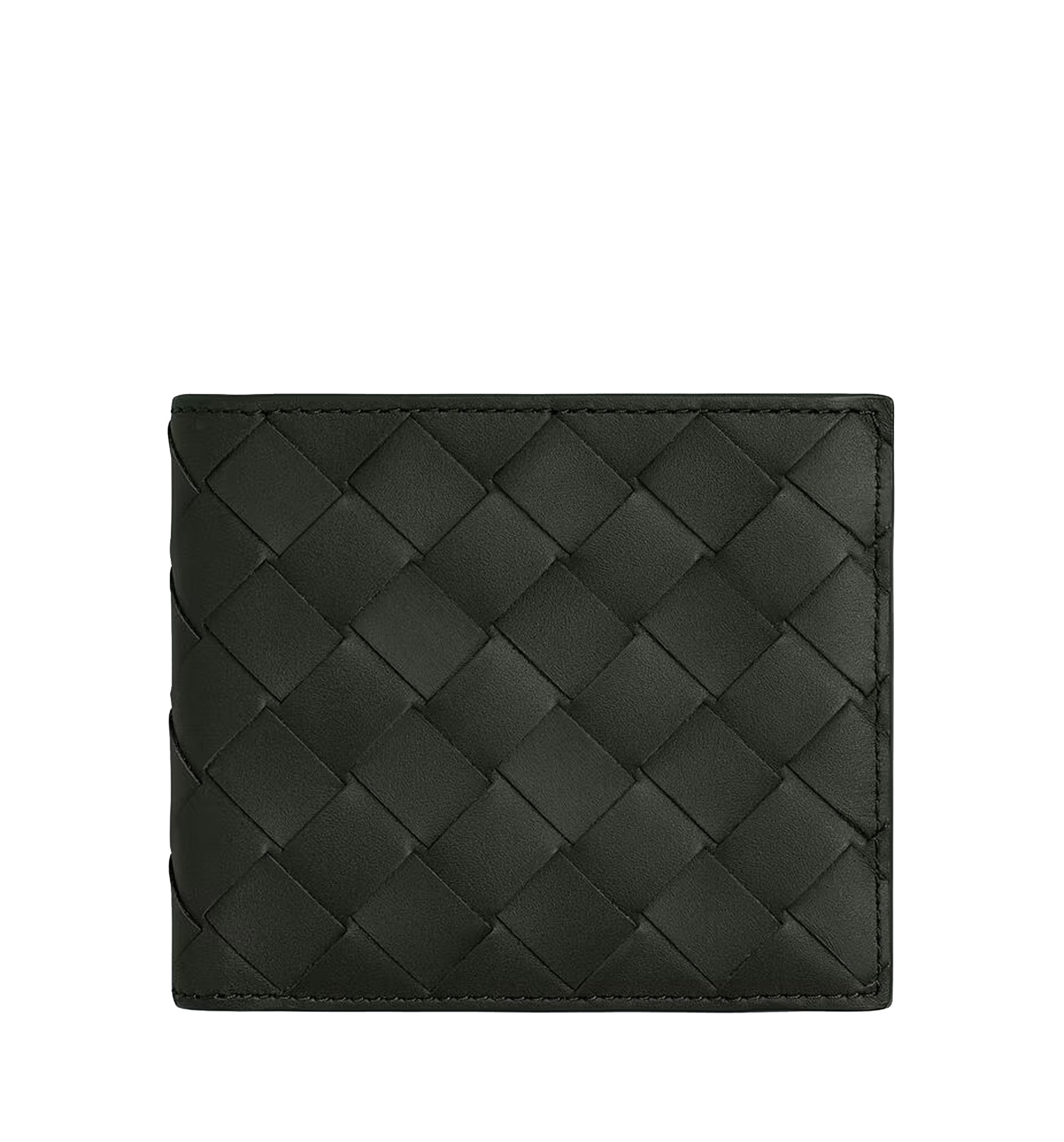 Intrecciato Bi-Fold Wallet With Coin Purse