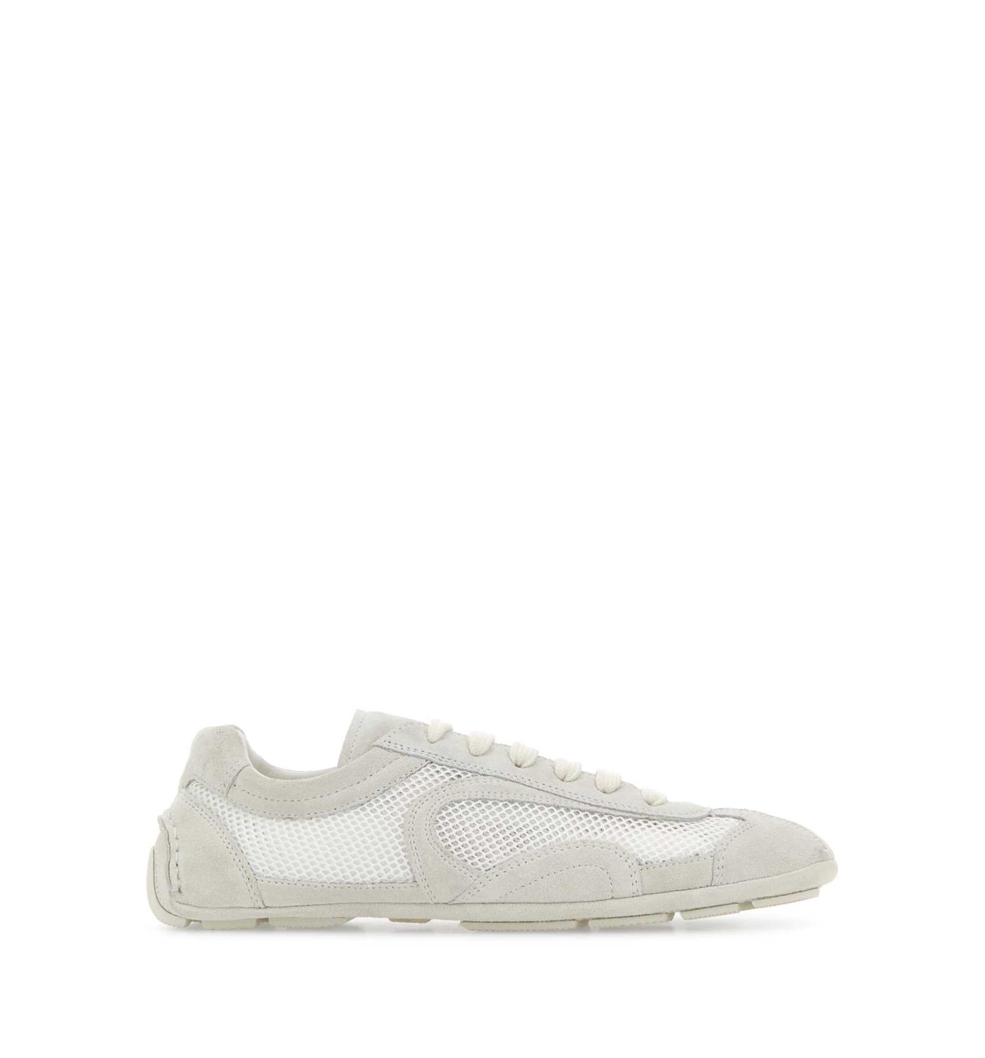 Montecarlo Suede And Mesh Sneakers