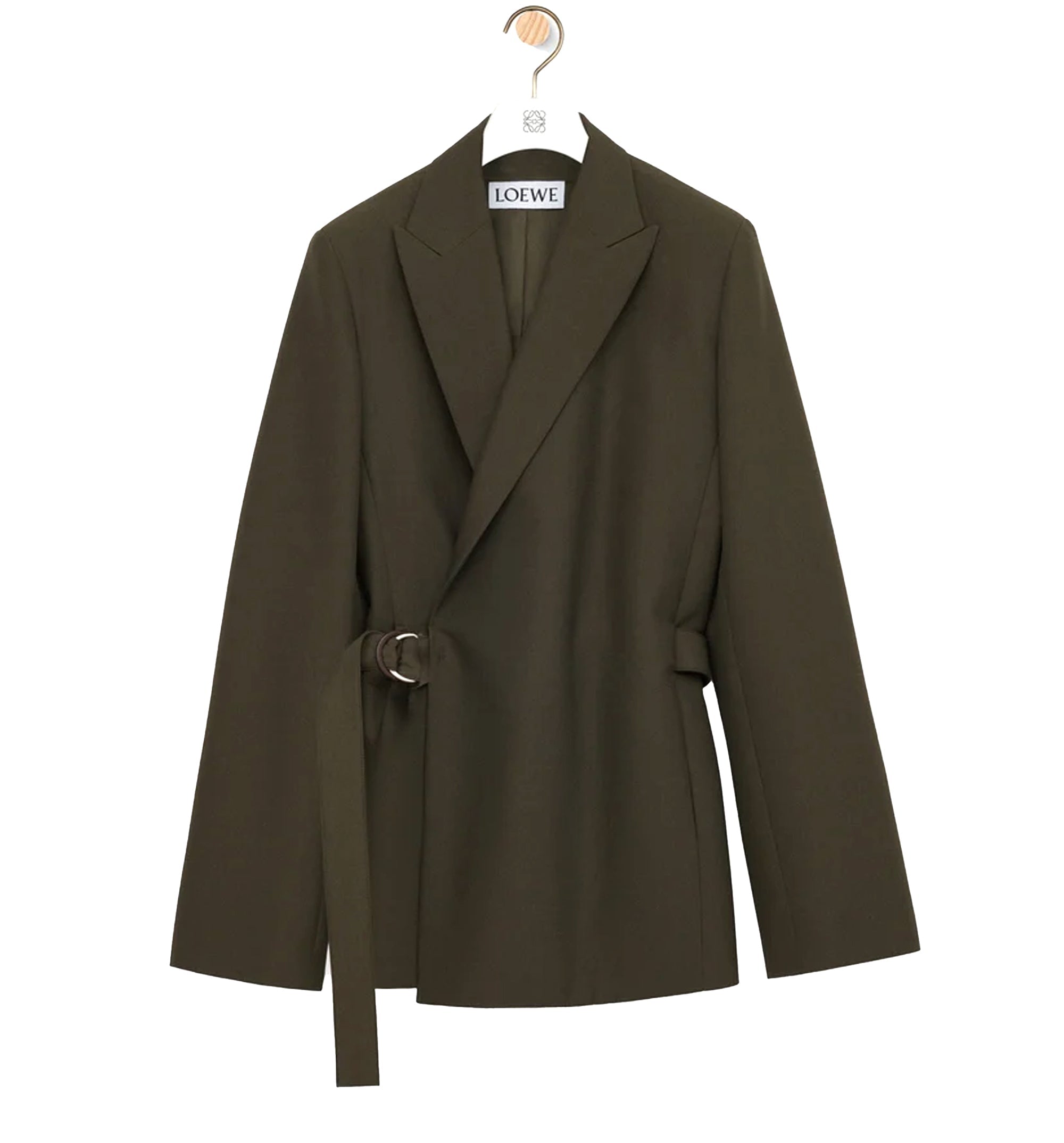 Draped Jacket in Wool