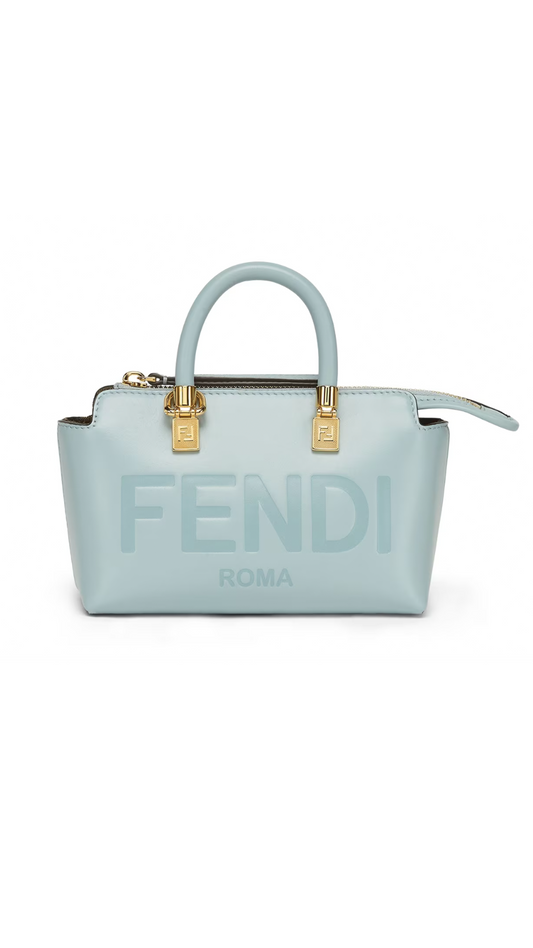 By The Way Mini Leather Bag - Pale Blue