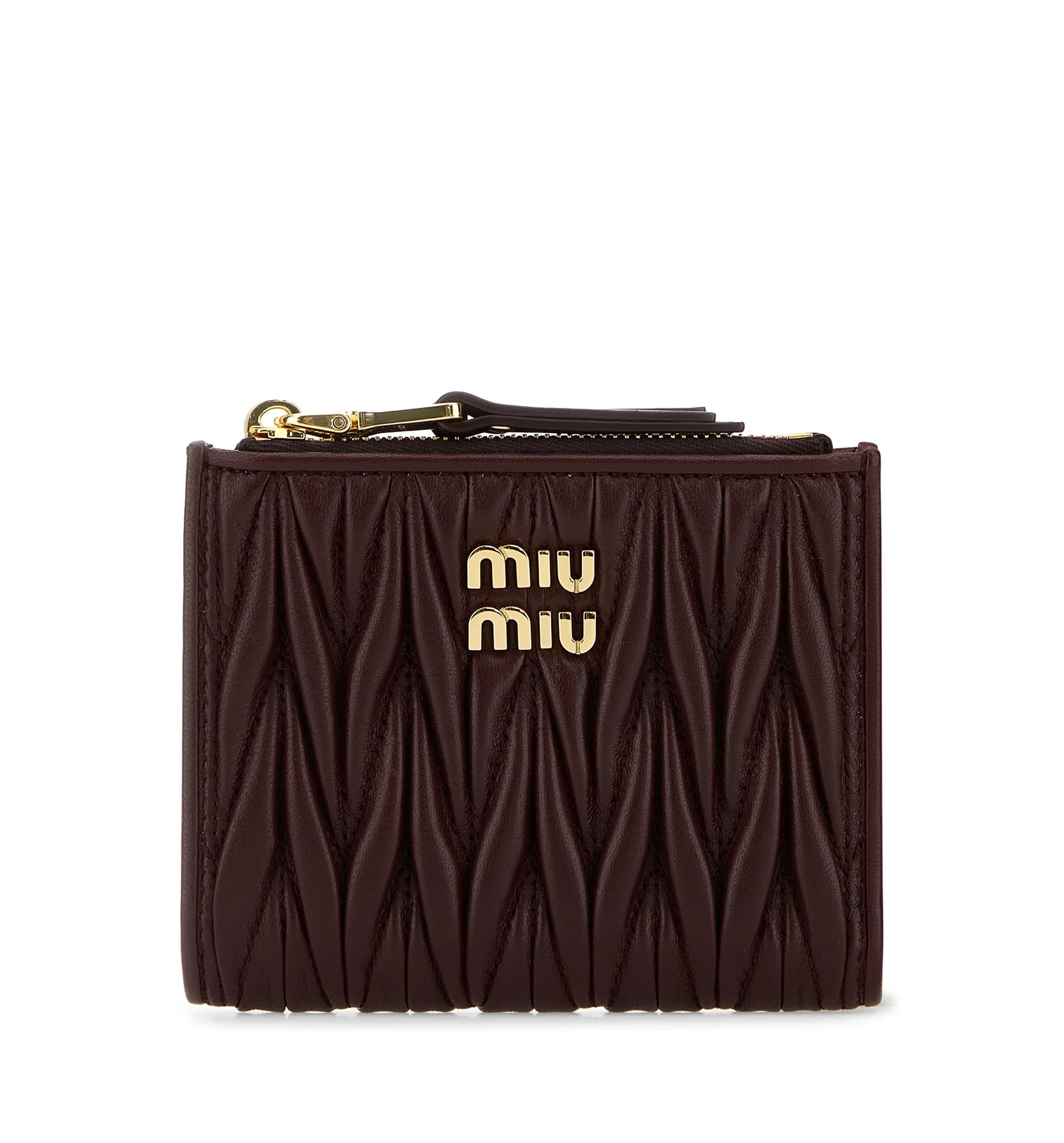 Matelassé Nappa Leather Small Wallet