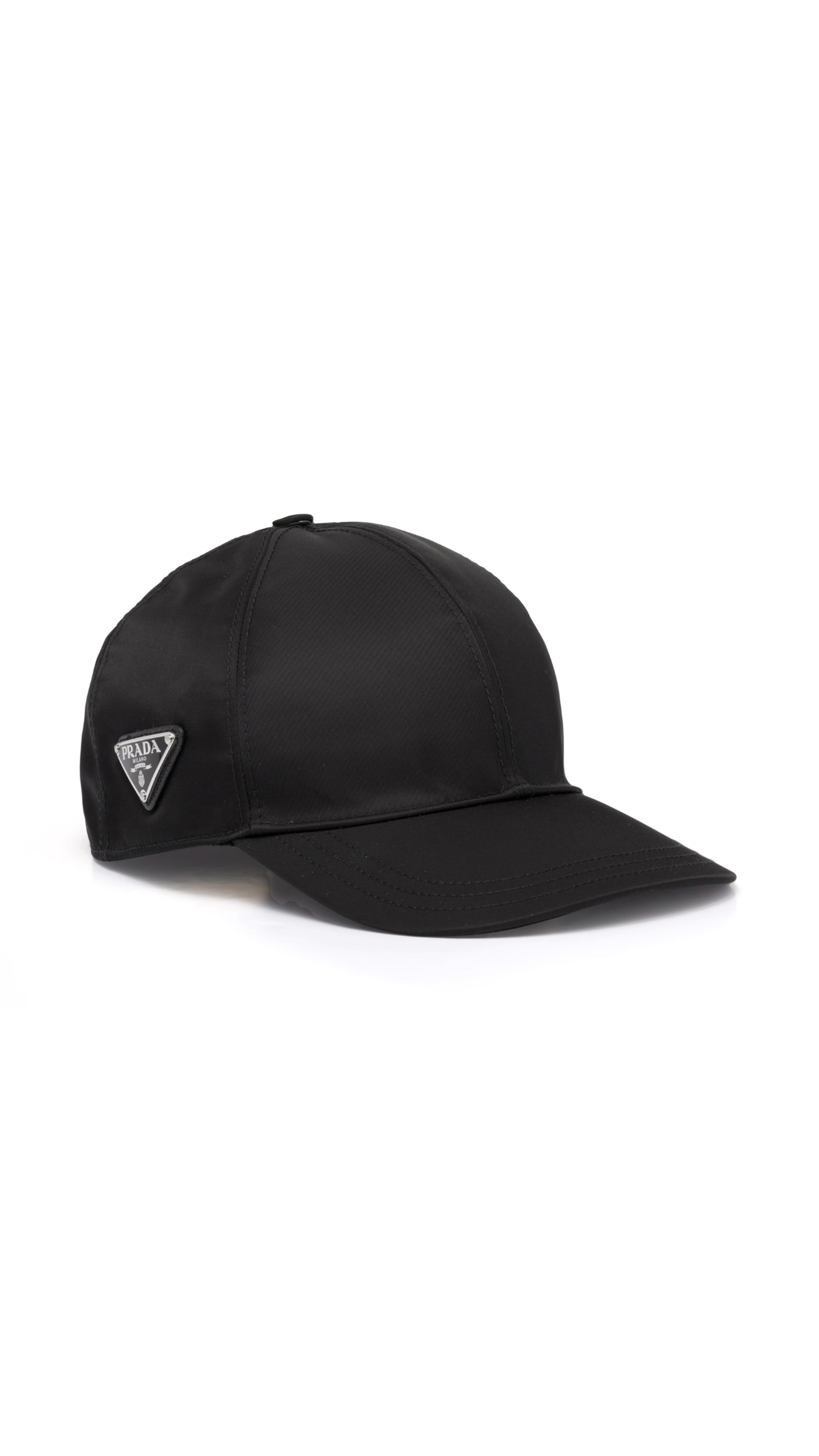 Re-Nylon Baseball Cap - Black