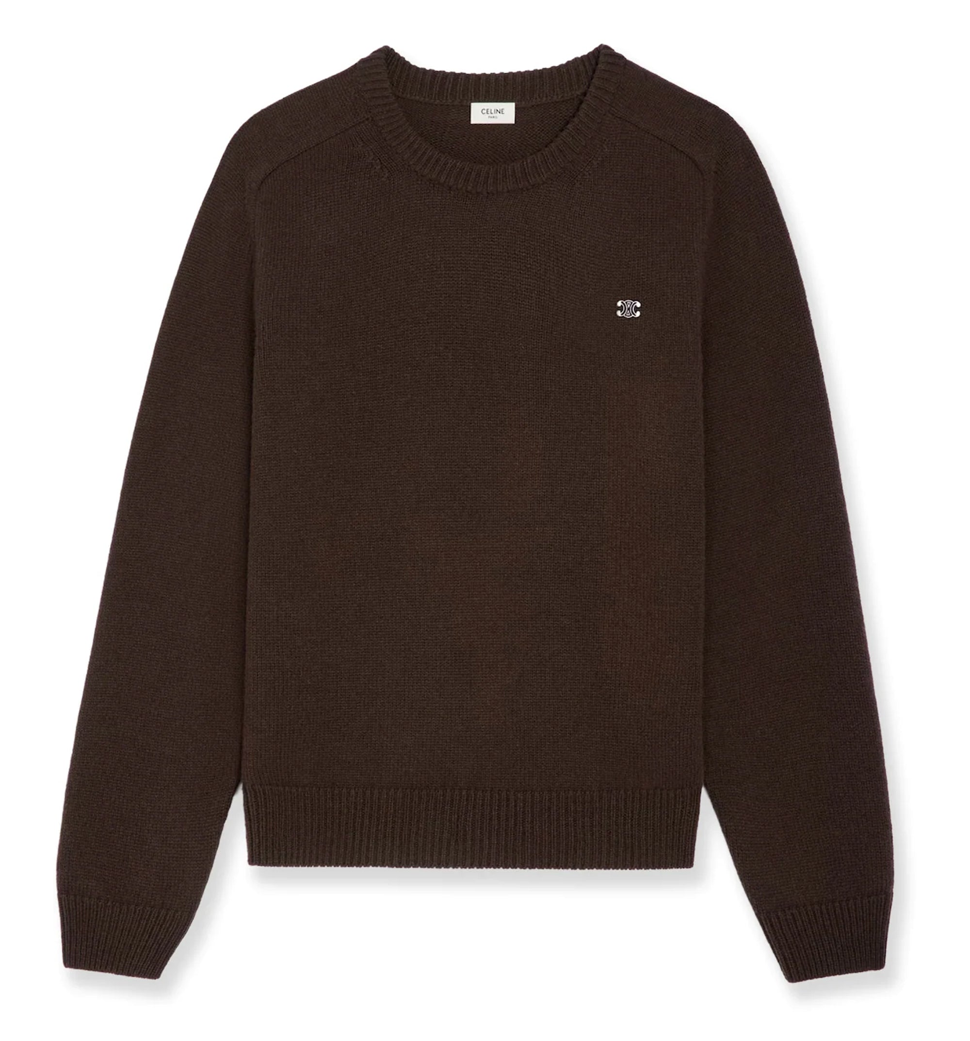 Crew Neck Sweater In Wool And Cashmere