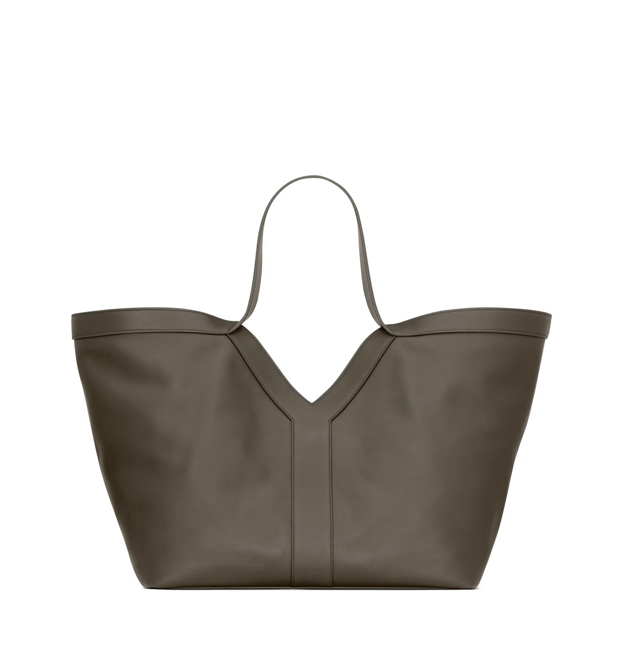 Y Tote In Leather
