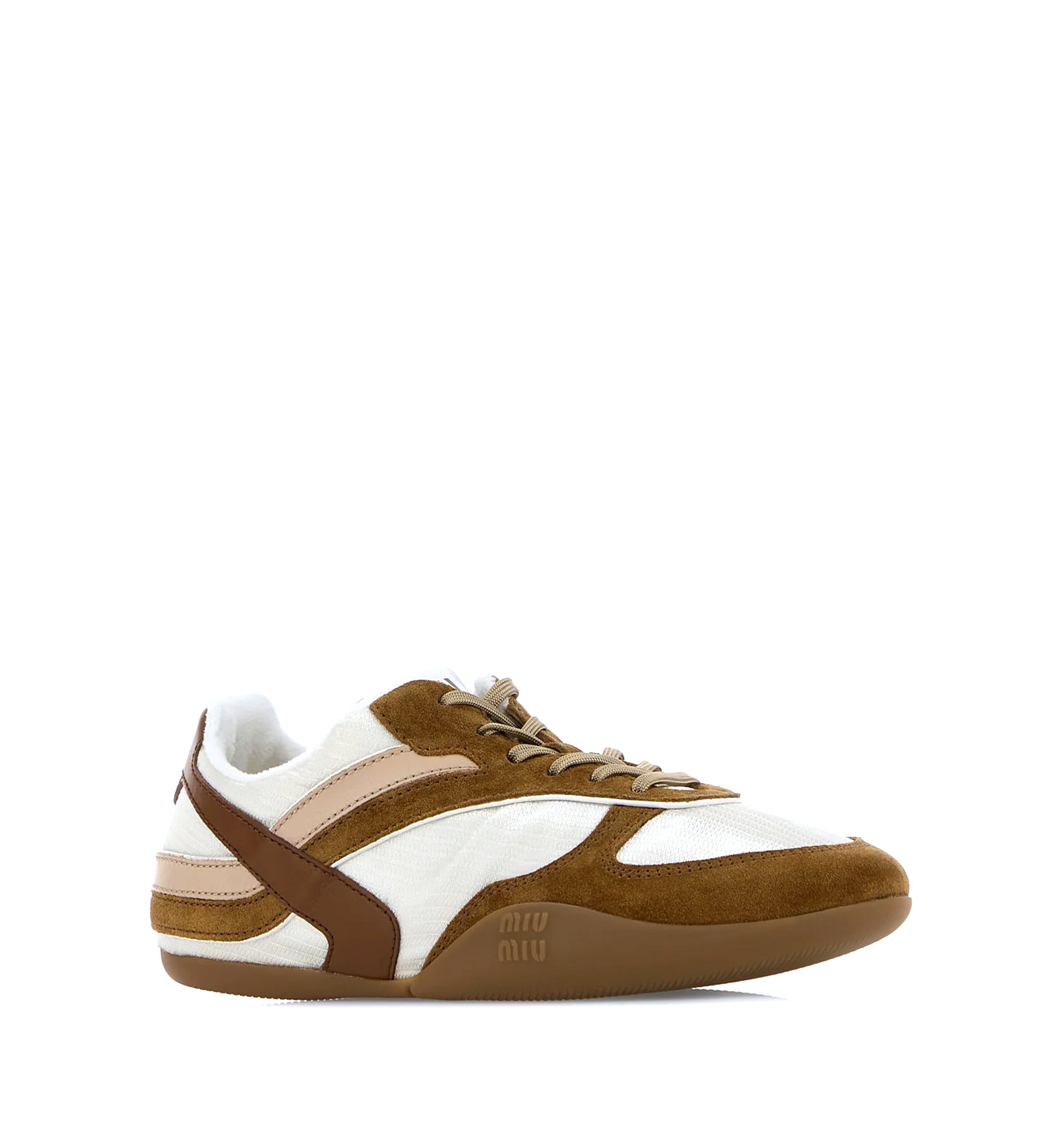 Gymnasium Bicolor Technical Fabric And Suede Sneakers