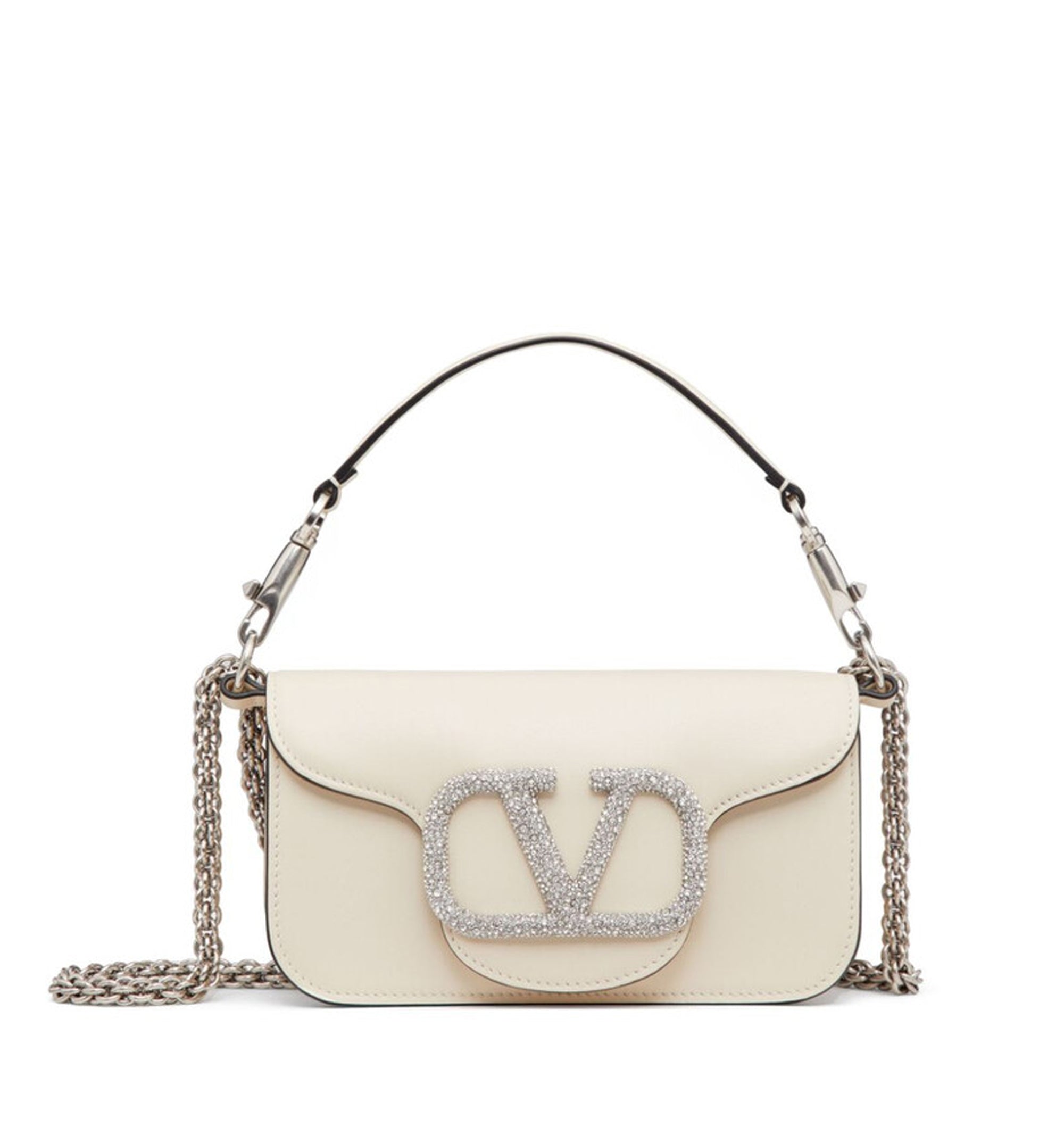 Locò Small Shoulder Bag With Jewel Logo