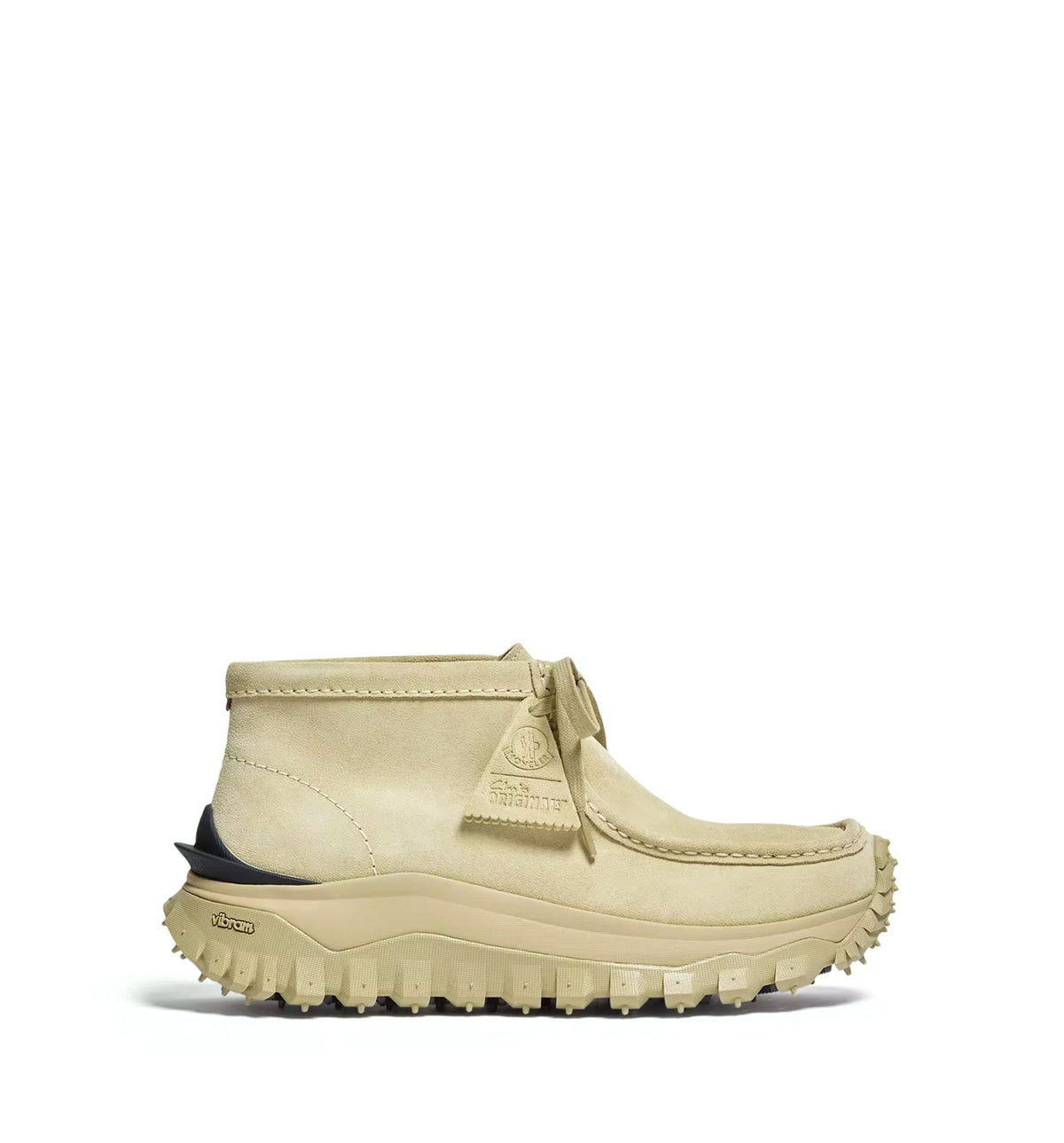 Moncler + Clarks Originals Trailgrip Wallabee GTX Suede Boots