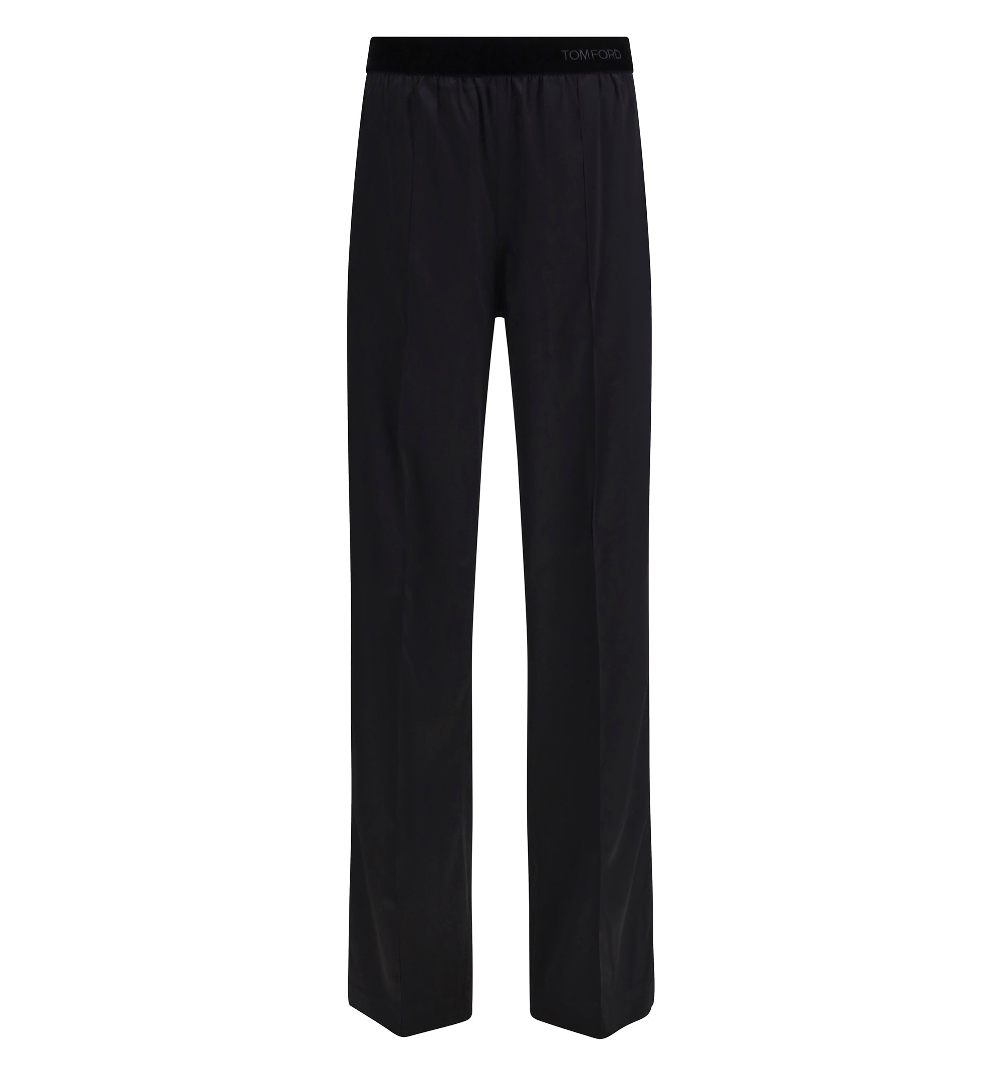 Stretch silk satin Trousers