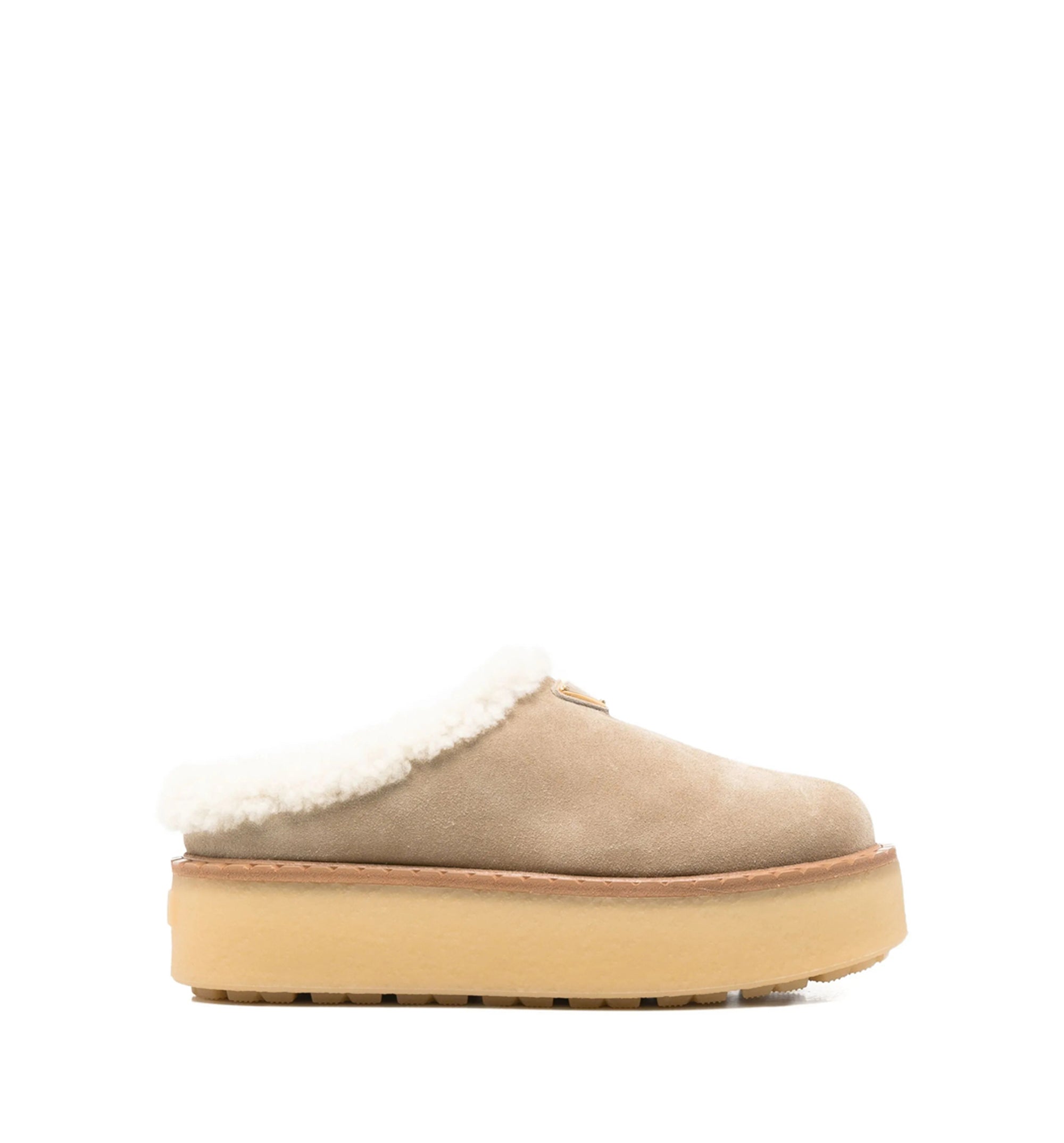 Suede slippers