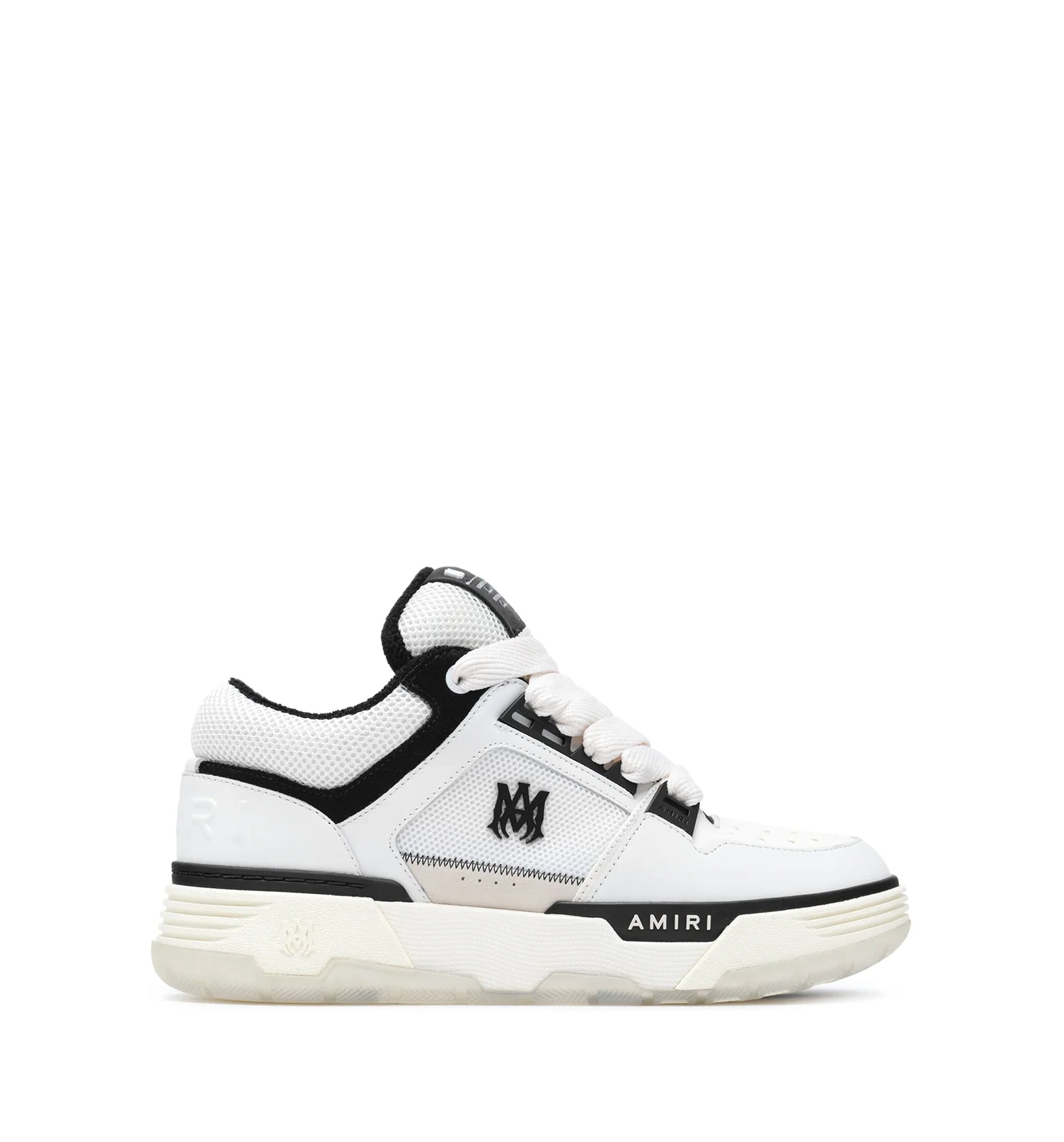MA-1 Panelled Leather Sneakers