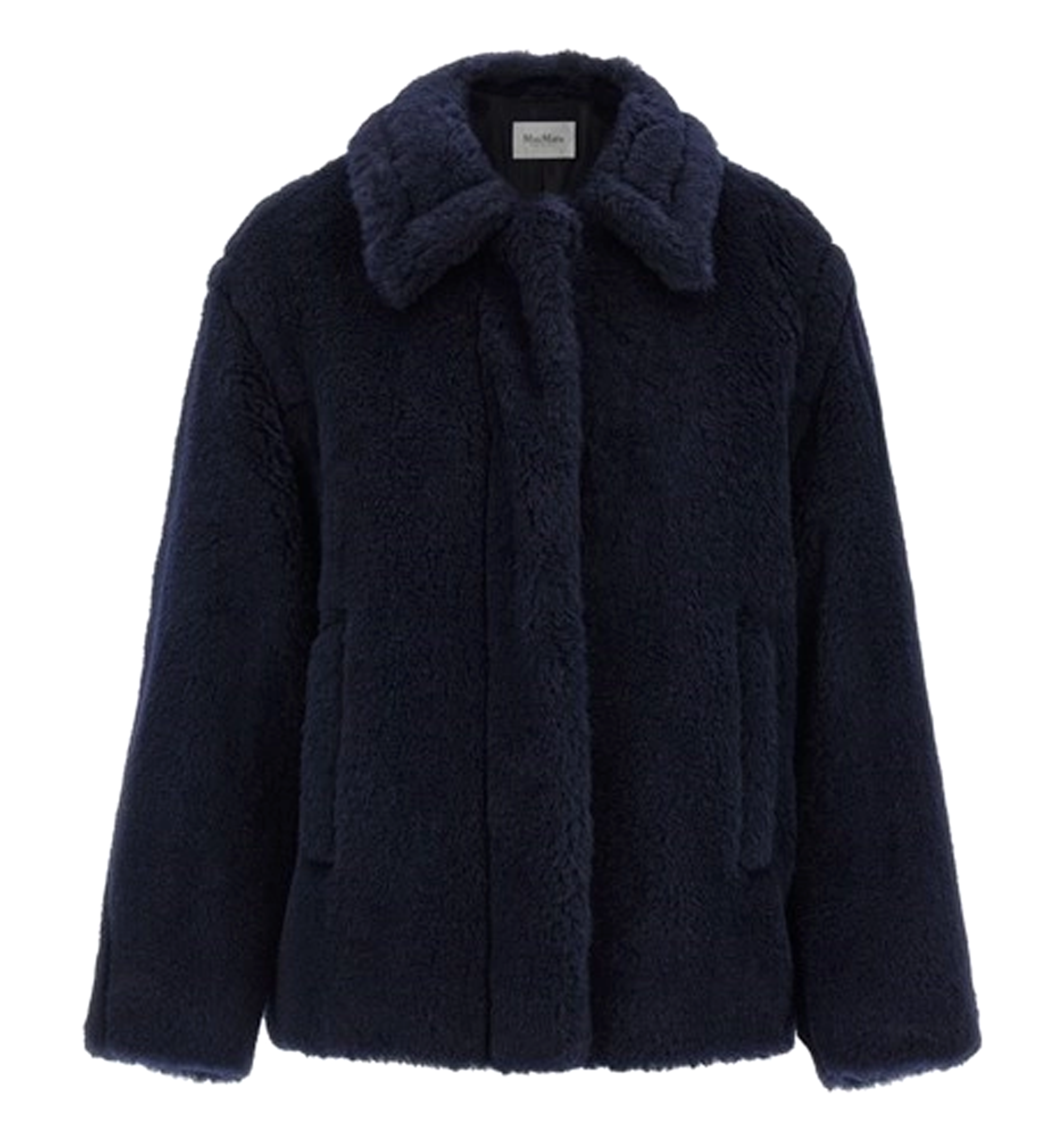 Alpaca and Cashmere Teddy Fabric Coat