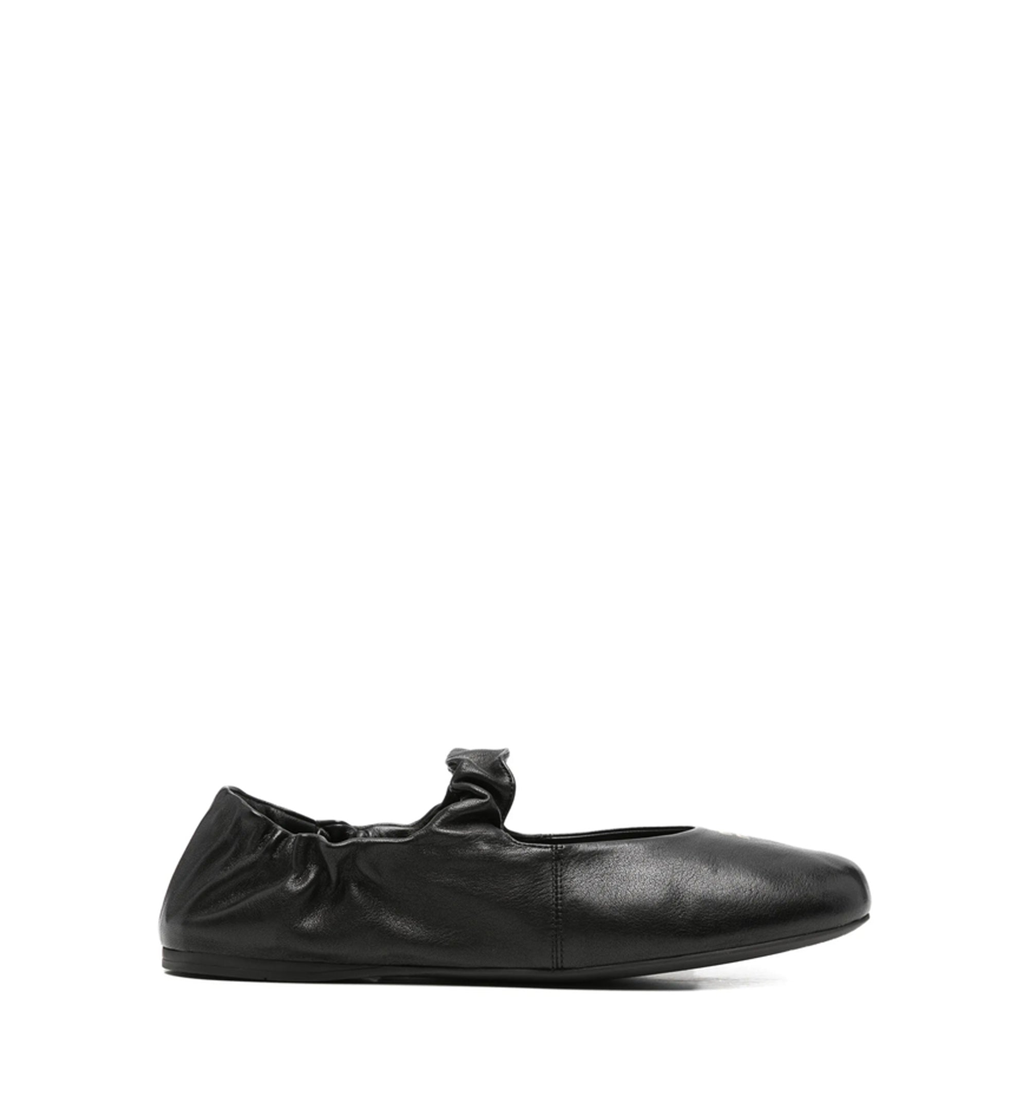 Ruches Nappa Leather Ballerinas