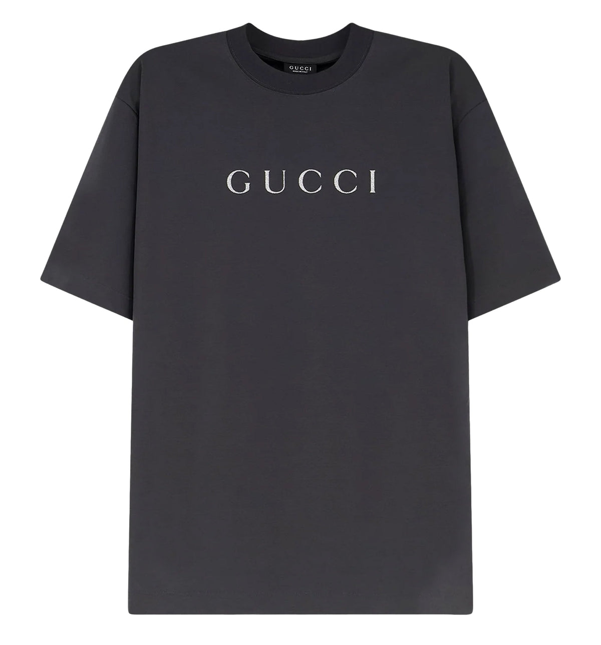 Cotton Jersey T-Shirt With Print