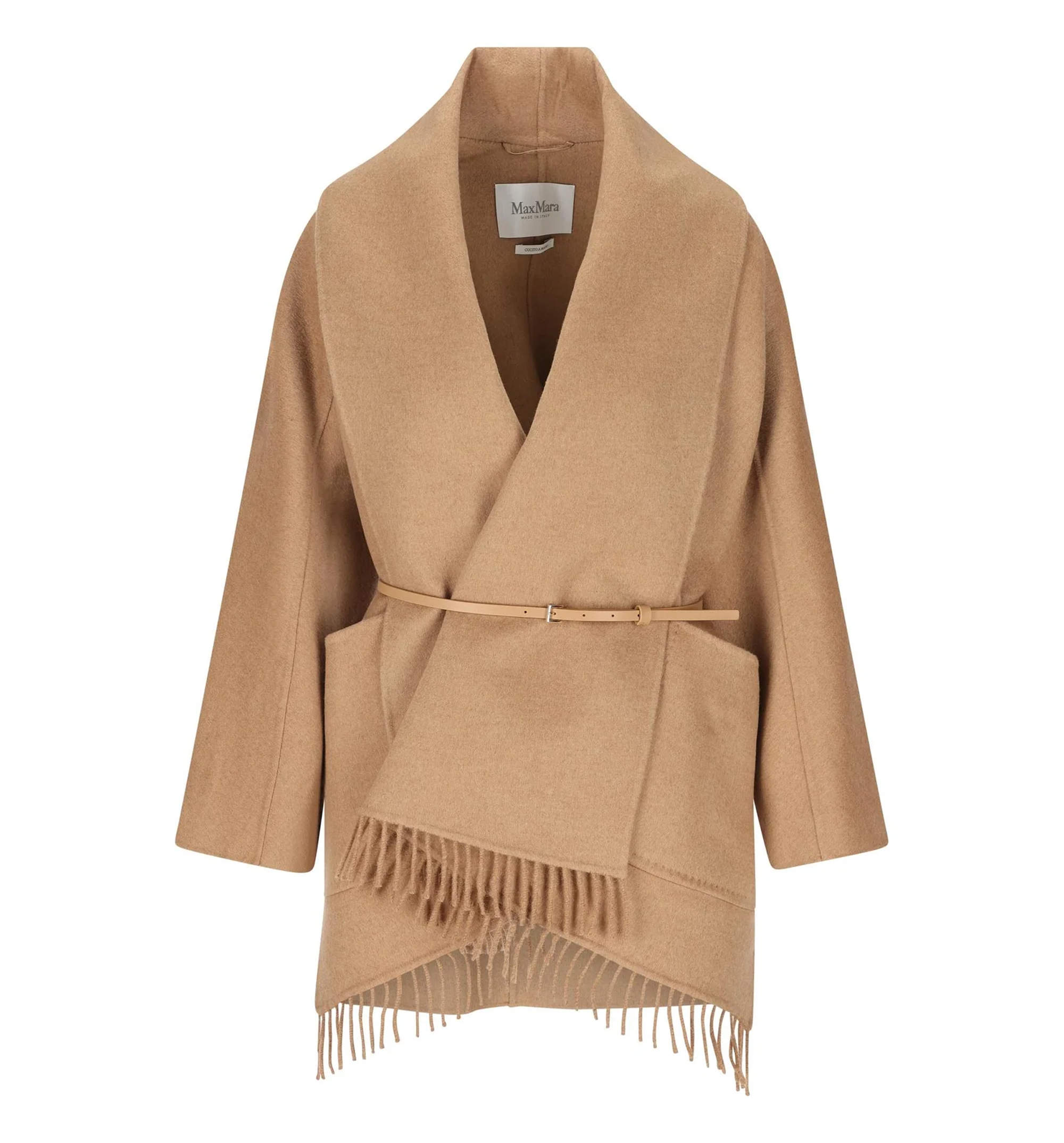 Camel Cardigan Coat