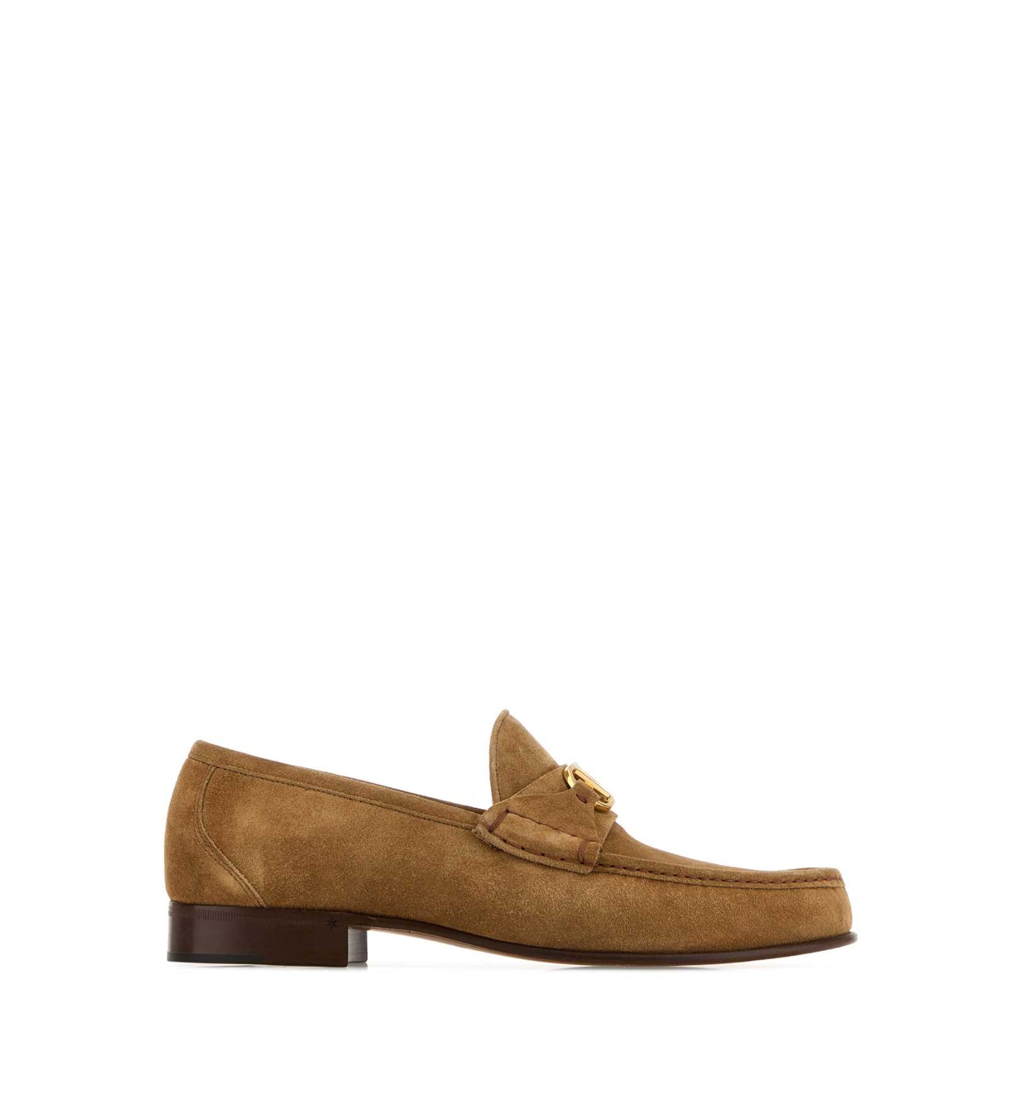 VLogo Signature Suede Loafers