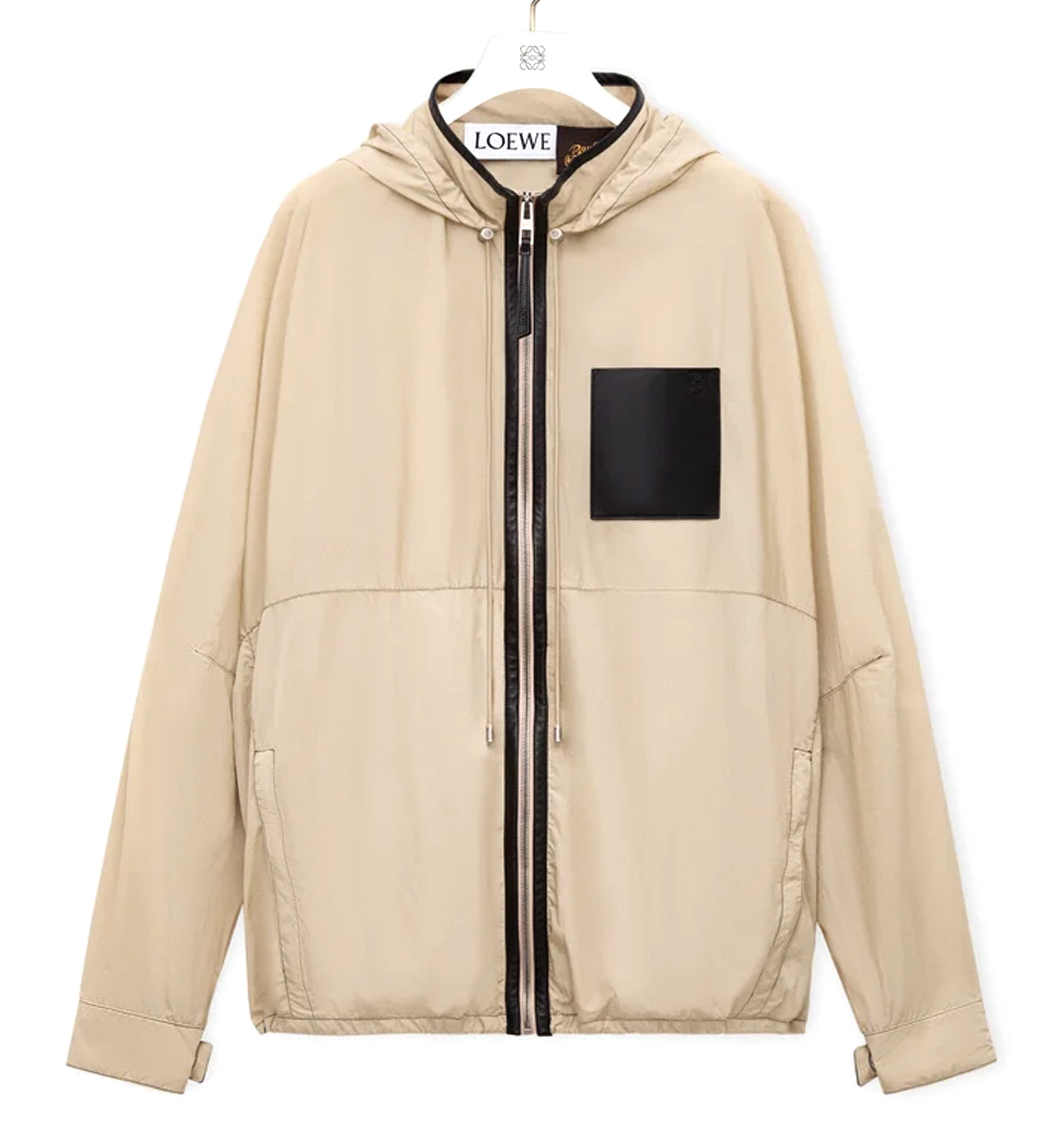 Hooded Jacket In Technical Shell