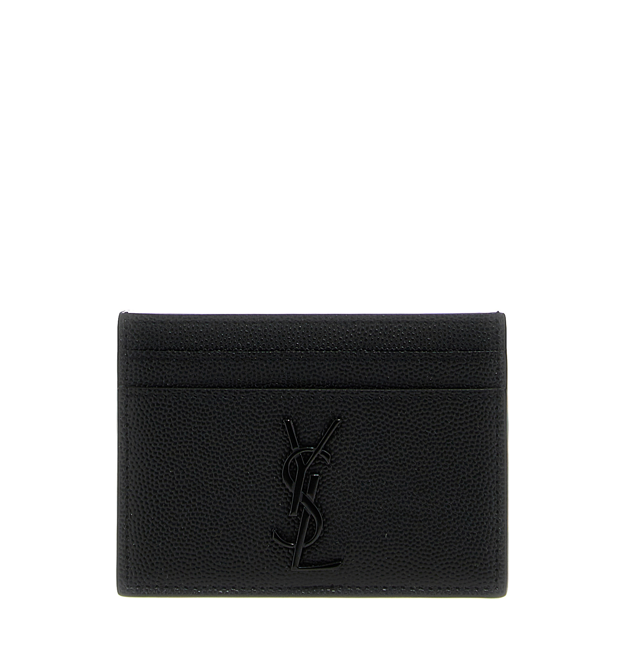Cassandre Card Case In Grain De Poudre Leather