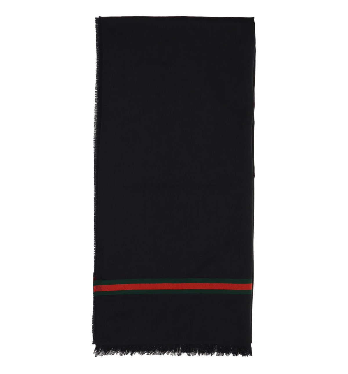 Double G Silk Cotton Jacquard Stole